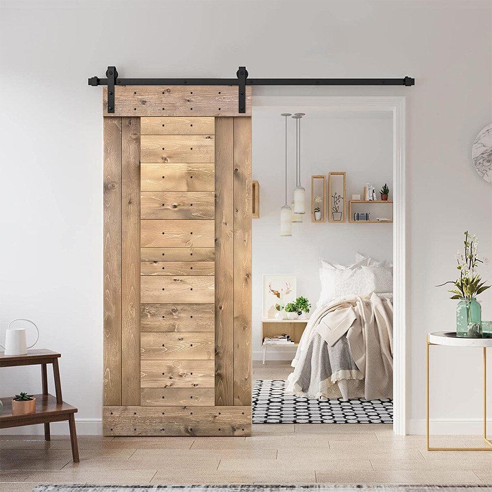 CALHOME SMK-96+DIY-N3-38LB Barn-Doors - View #2