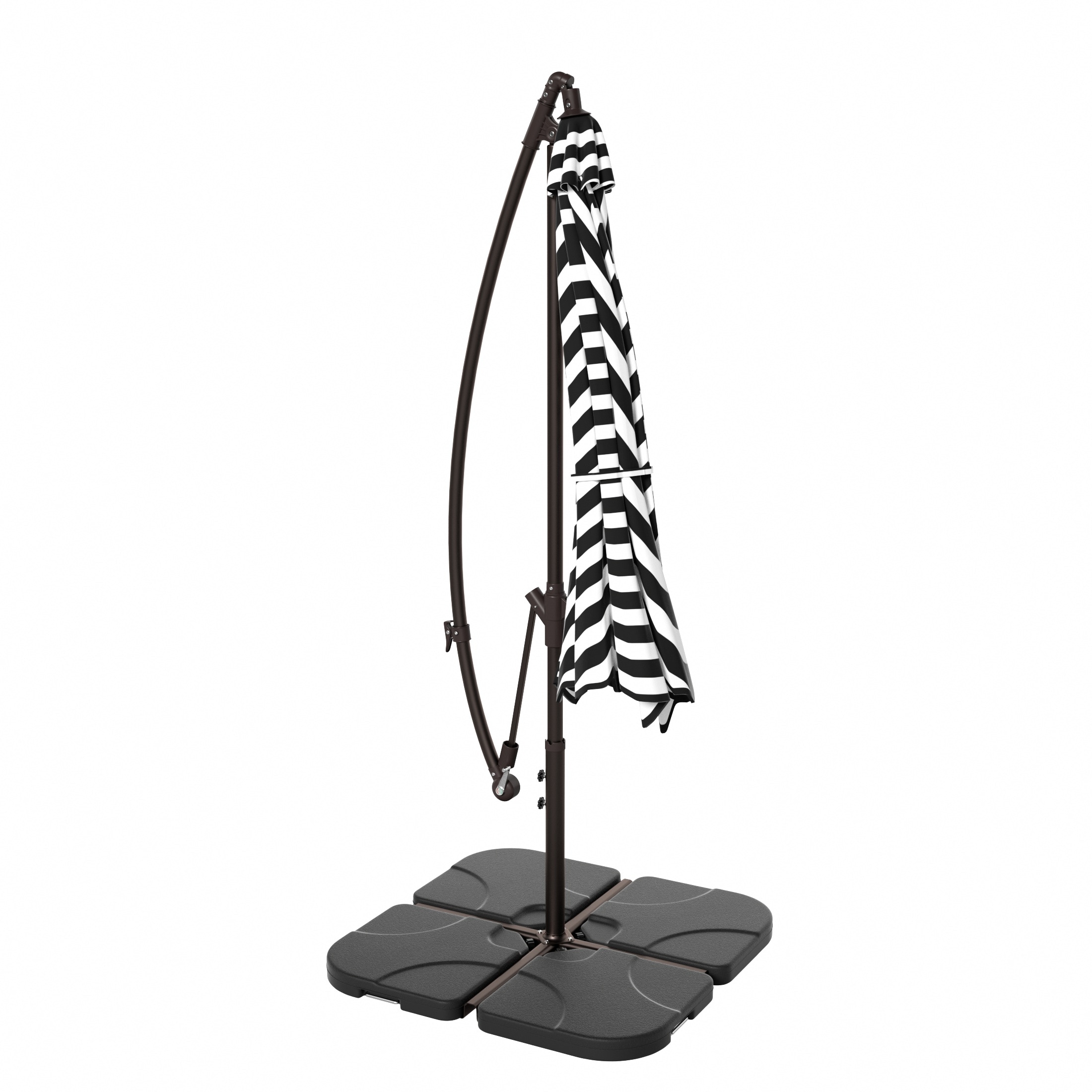 Westin Furniture 9801-BK-WH-981 Umbrellas-2 - View #3