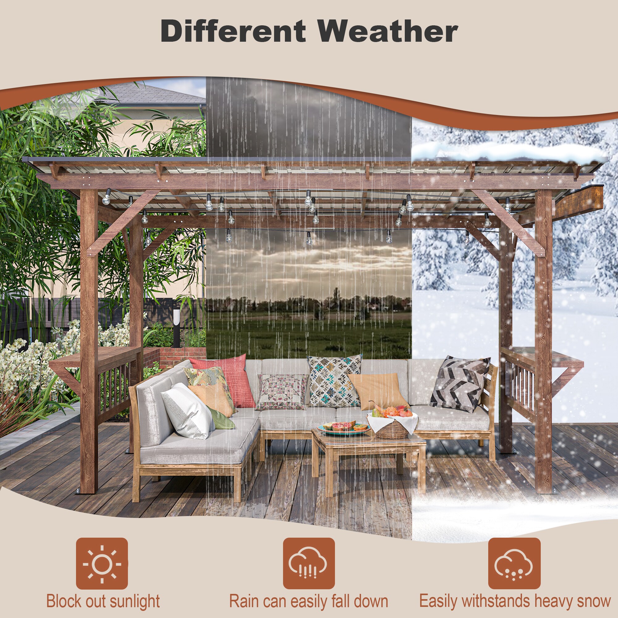 GDFStudio 323121 Gazebo-Parts-Accessories - View #4