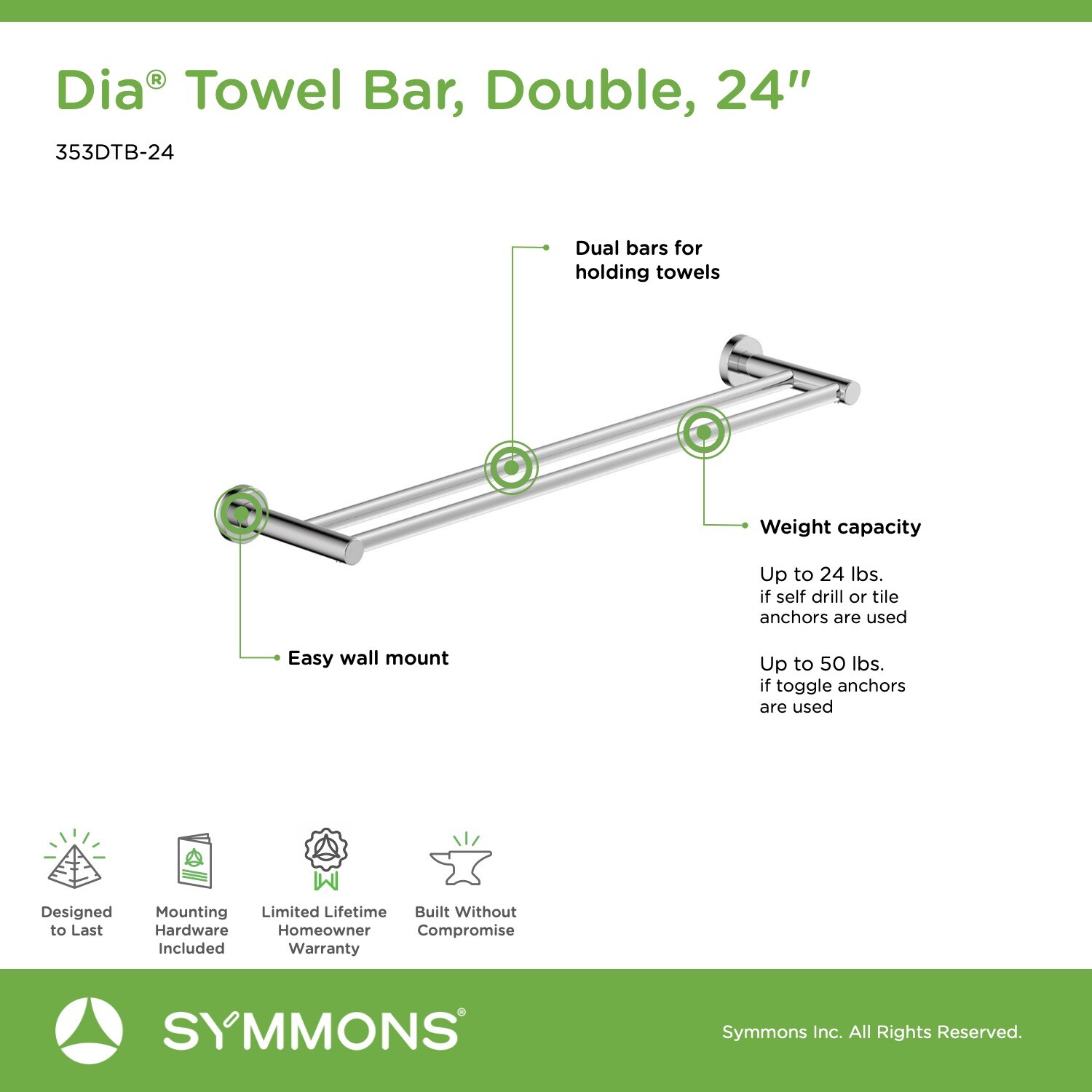 Symmons 353DTB-24 d060350 - View #5