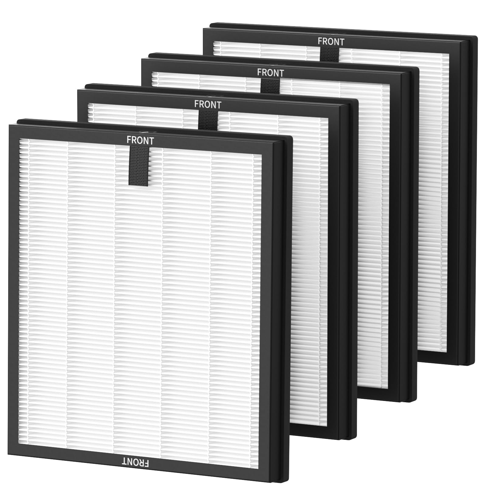 AKSCYZM  4 pack HY4866 Replacement Filters Compatible with HY4866 Air Purifier and M1 Air Cleaner 3 in 1 HEPA Filter High Efficiency Pre Filter
