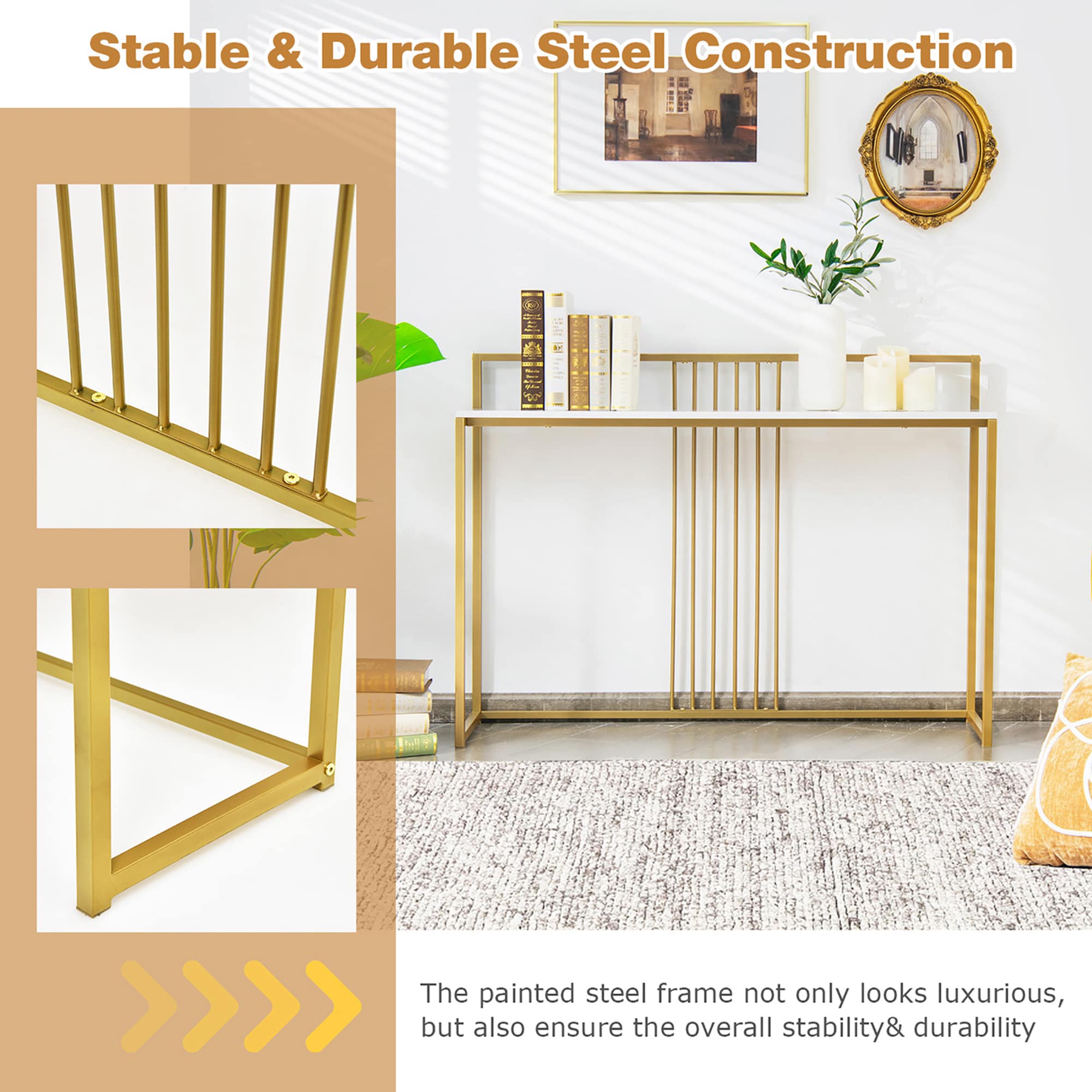 Costway SXL00131 Console-Sofa-Tables - View #4