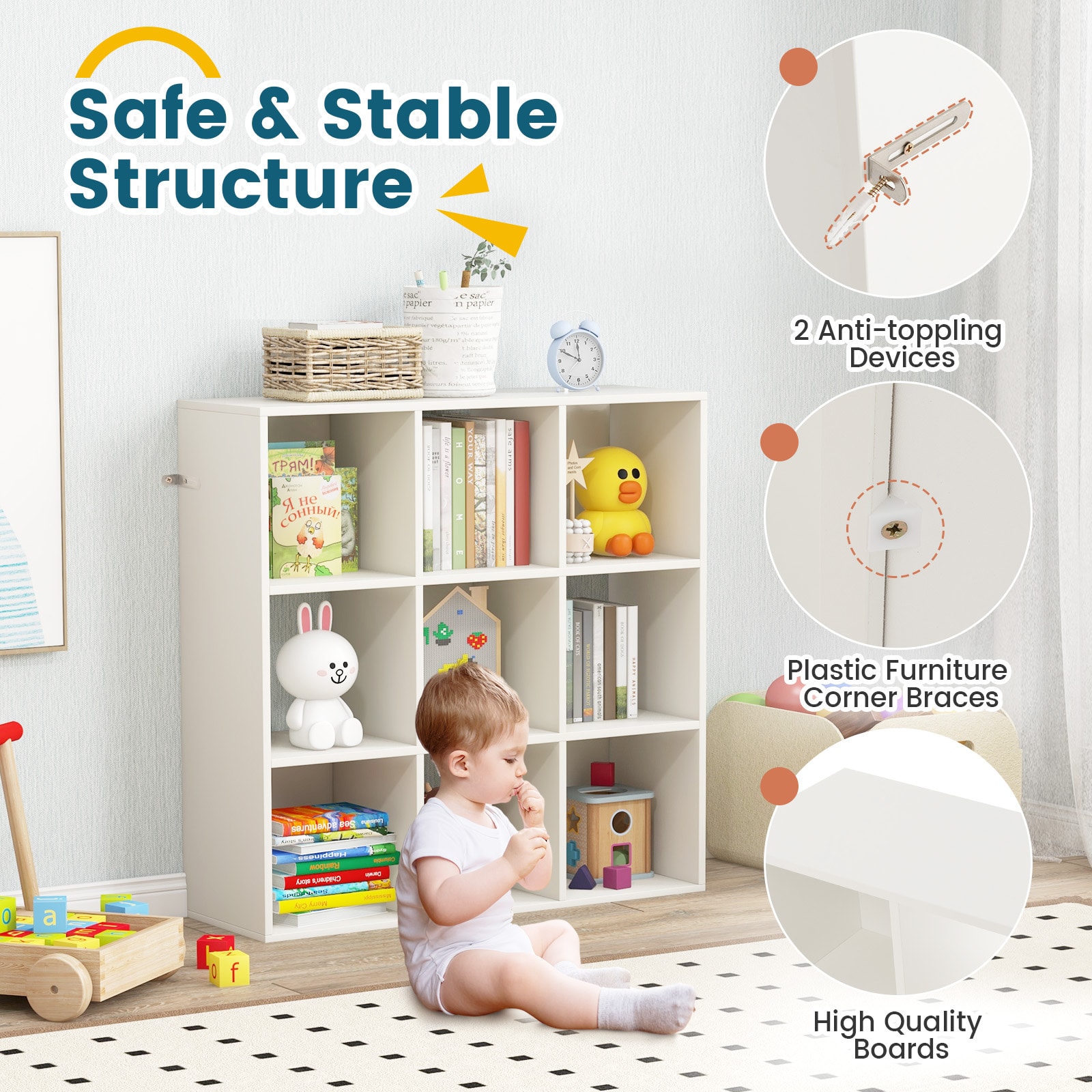 SUGIFT LW018SUGHY671 Kids-Bookcases - View #10