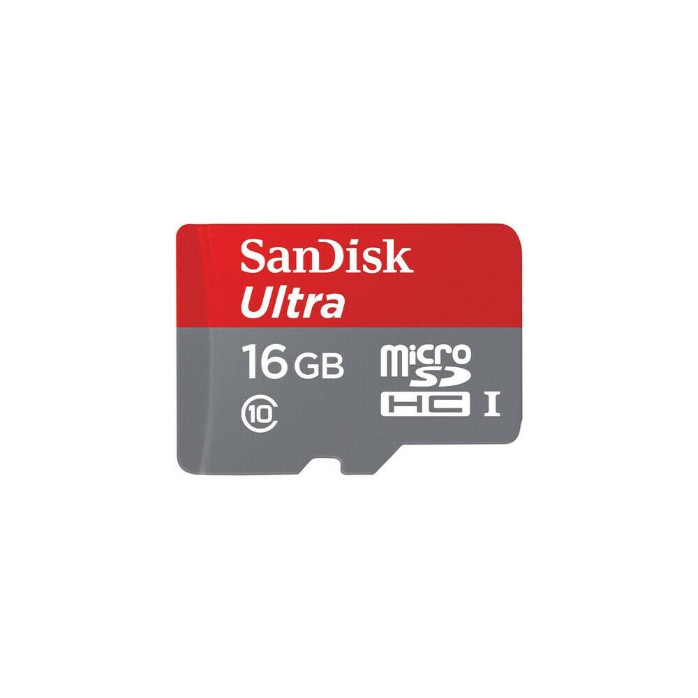 SanDisk ACD3255 Sandisk SDSQUNC-016G-AN6IA Ultra Microsdhc Memory Card, 16GB, Class 10 and Uhs-I