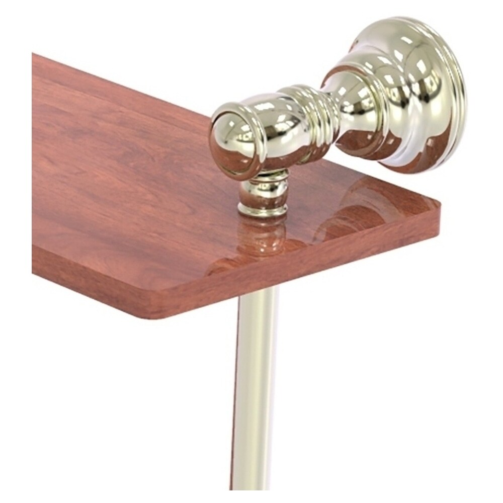 Allied Brass CL-5-22TB-IRW-PNI Bathroom-Shelves - View #2