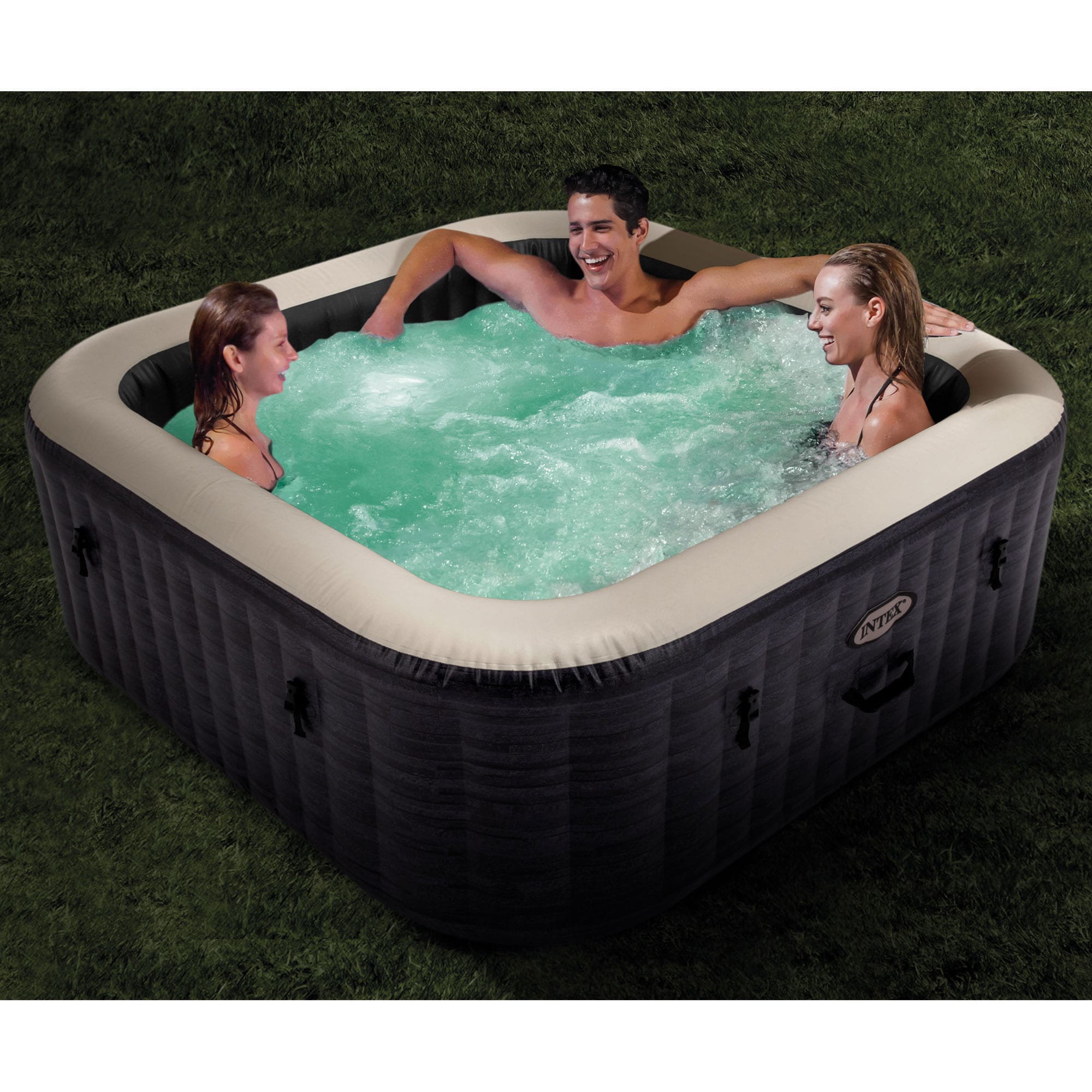 Hot Tub Mat - 74 x 72 Hot Tub Pad for Indoor and Outdoor Inflatable Hot  Tub, Hot Tub Rug, Portable Hot Tub, Pool Mat & Inflatable Hot Tub  Accessories