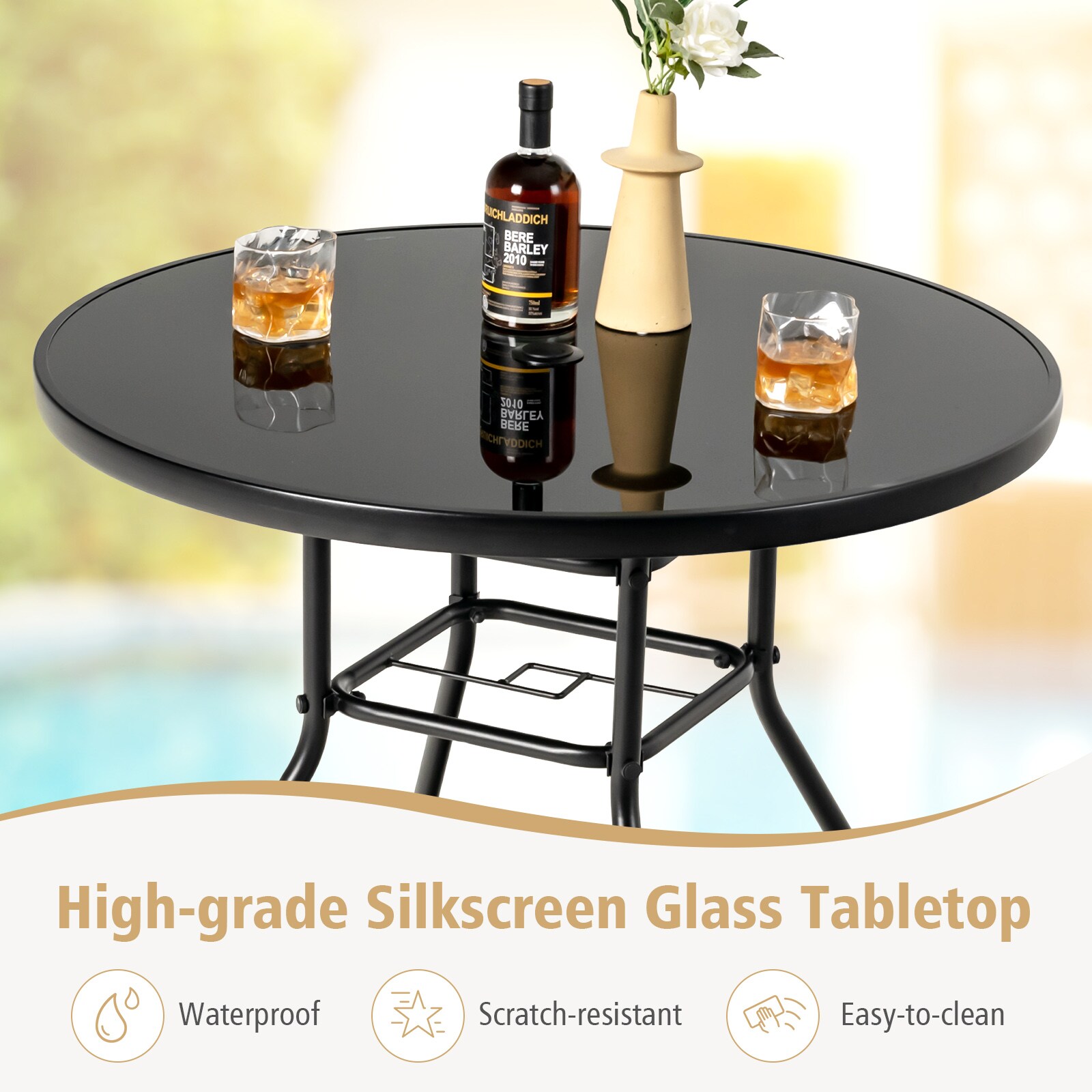 WELLFOR TDJN10207-12 Patio-Tables - View #4