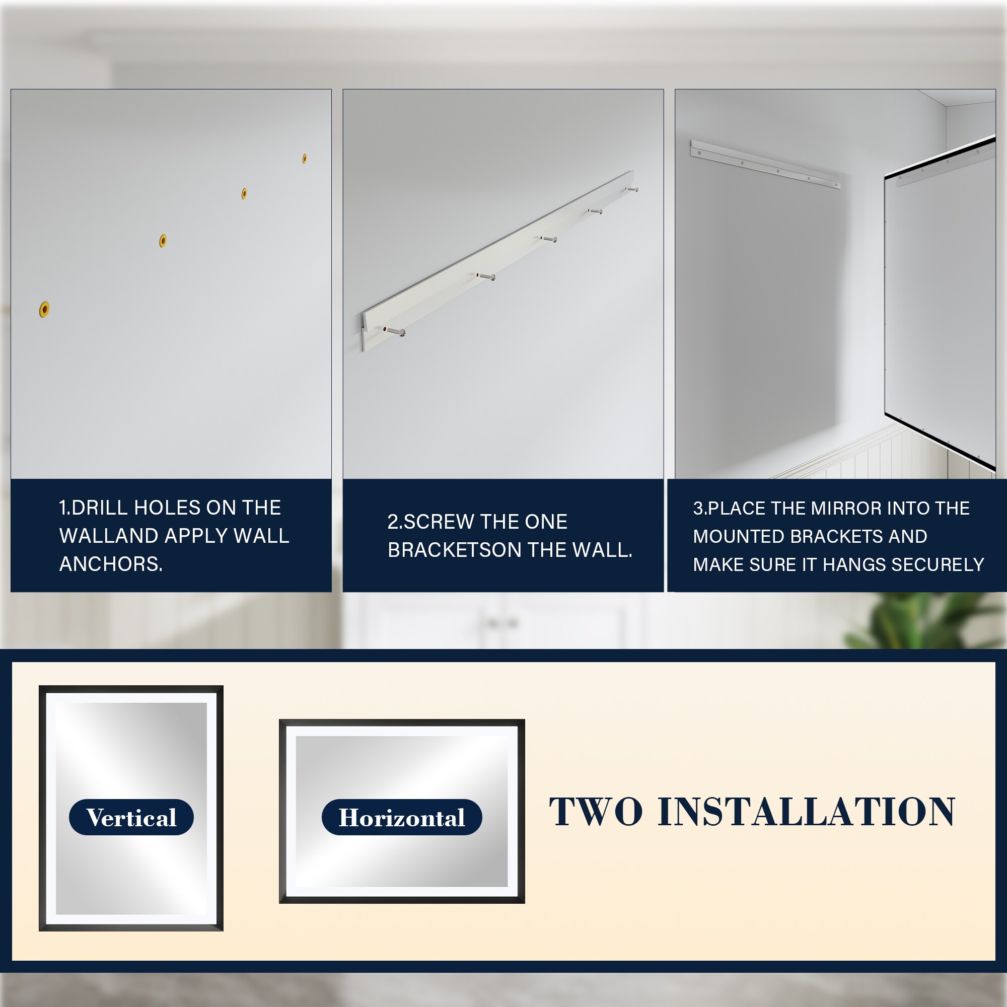 CALVON CLW66028MB Framed-Bath-Mirrors - View #10