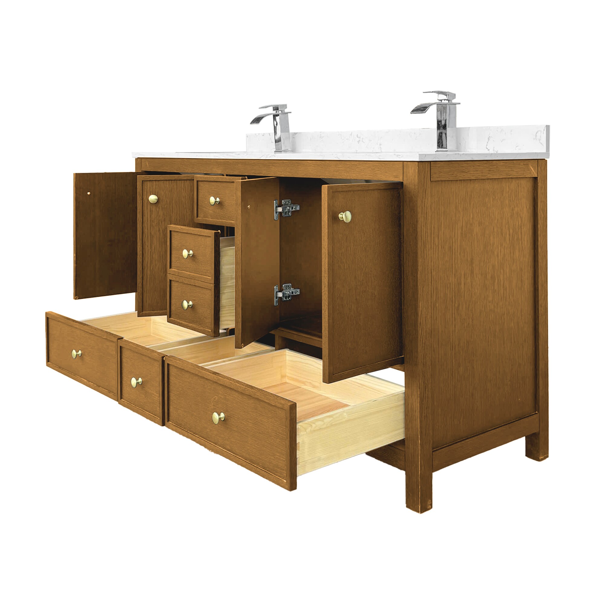 CALVON WMVTY0360W Bath-Vanity-Combo - View #4