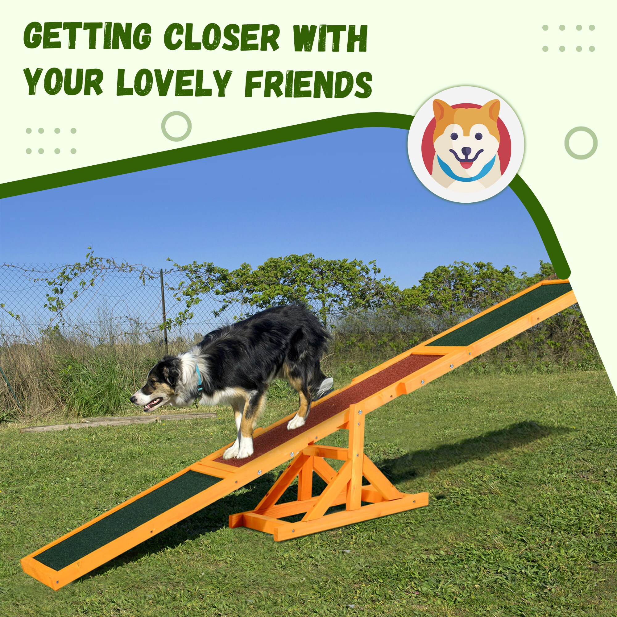 PawHut D03-001 Dog-Park-Agility-Course-Kits - View #8