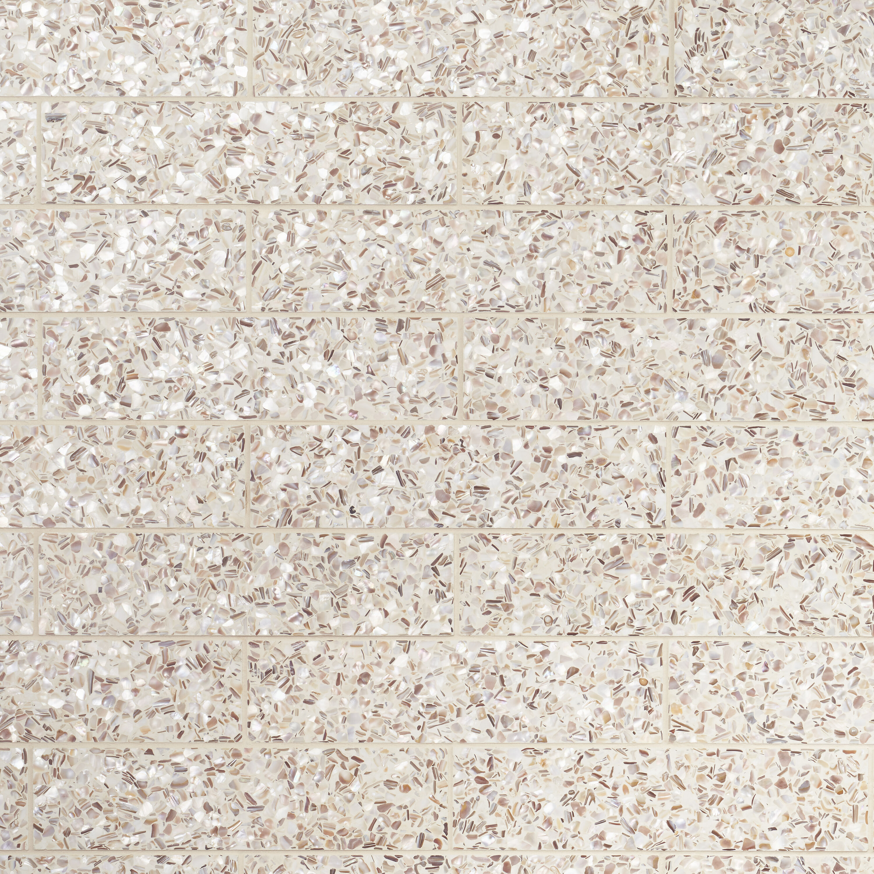 Artmore Tile EXT3RD108707 Sandbar Cream Pearl 3-in x 12-in Polished Glass/Stone Look Floor and Wall Tile (6.29-sq. ft/ Carton)