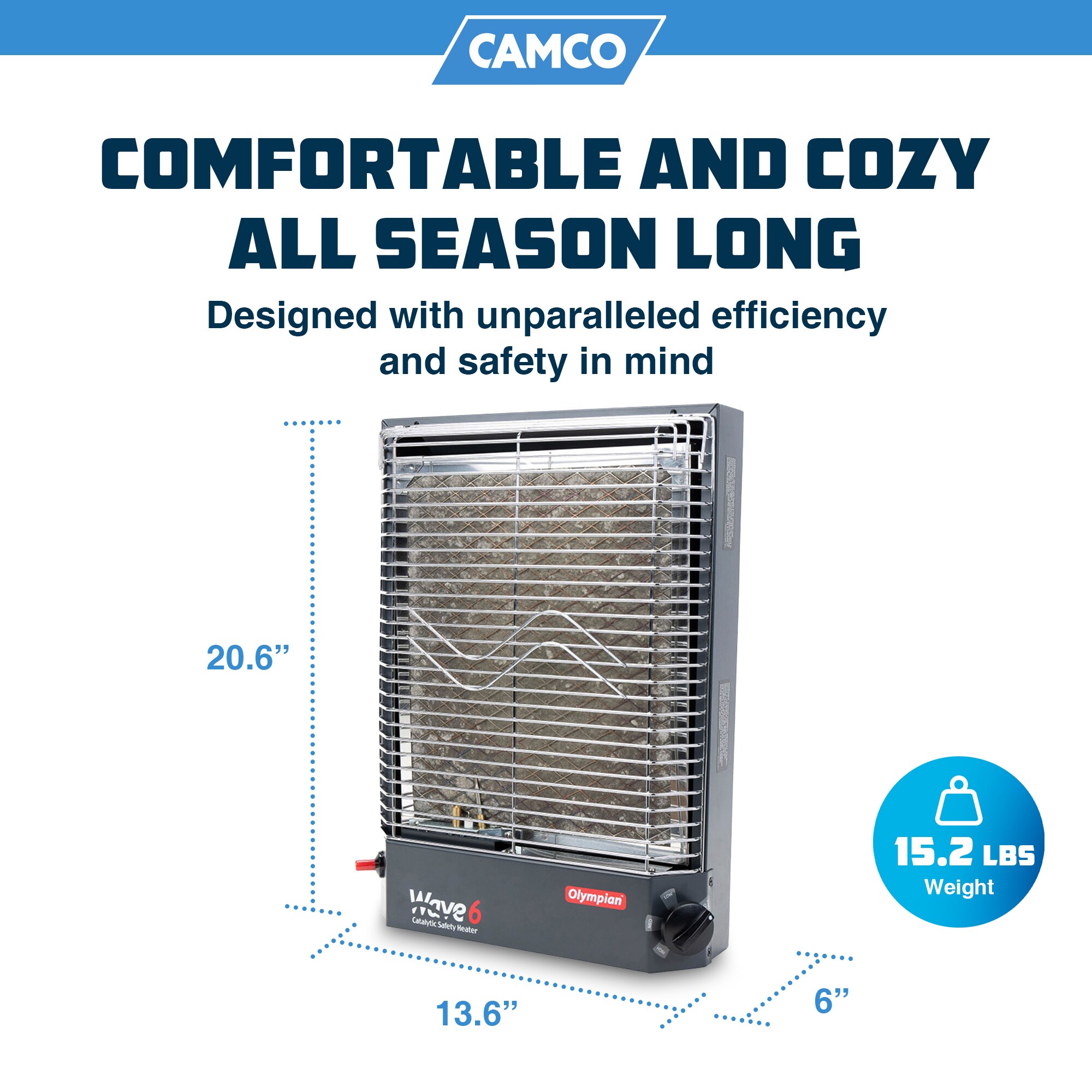 CAMCO 347324 Portable-Electric-Heat - View #2