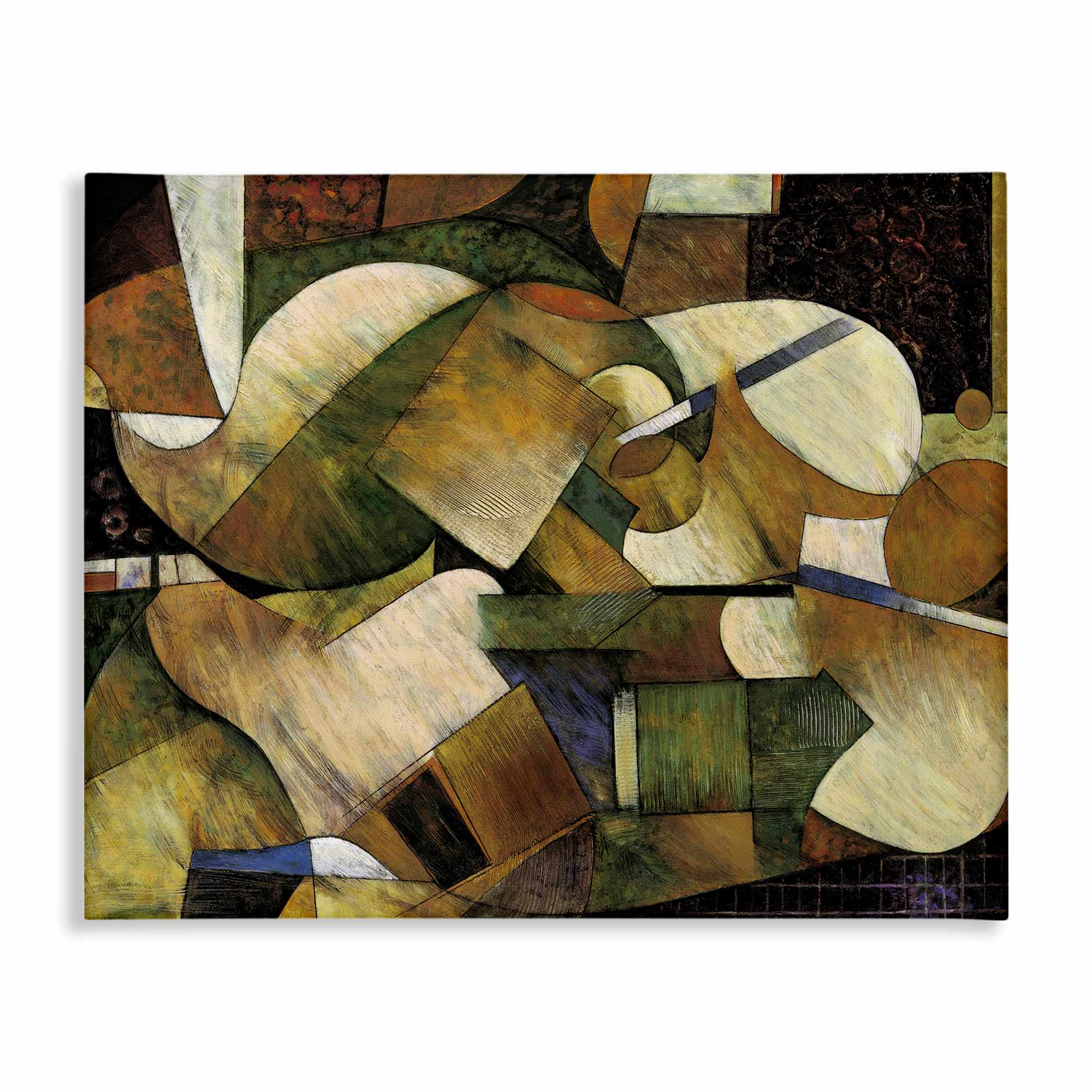 Stupell Industries BS-538-CN-24X30 Expressive Geometric Abstraction Canvas design by Jonathan Parsons