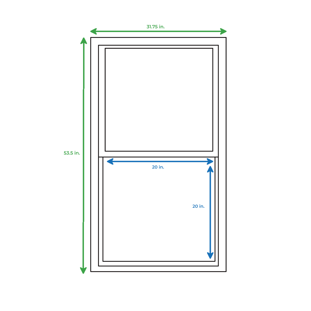 RELIABILT 3201DH3165340002 Double-Hung-Windows - View #6