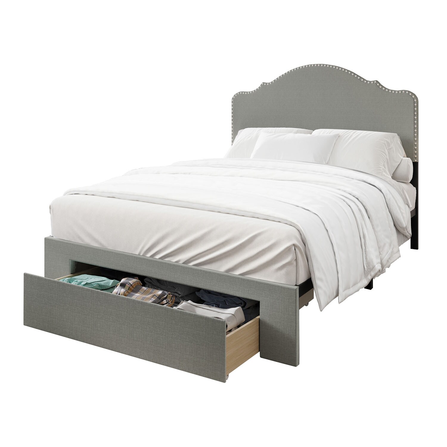 CasePiece C8363TUBS-LGY-LN beds - View #3