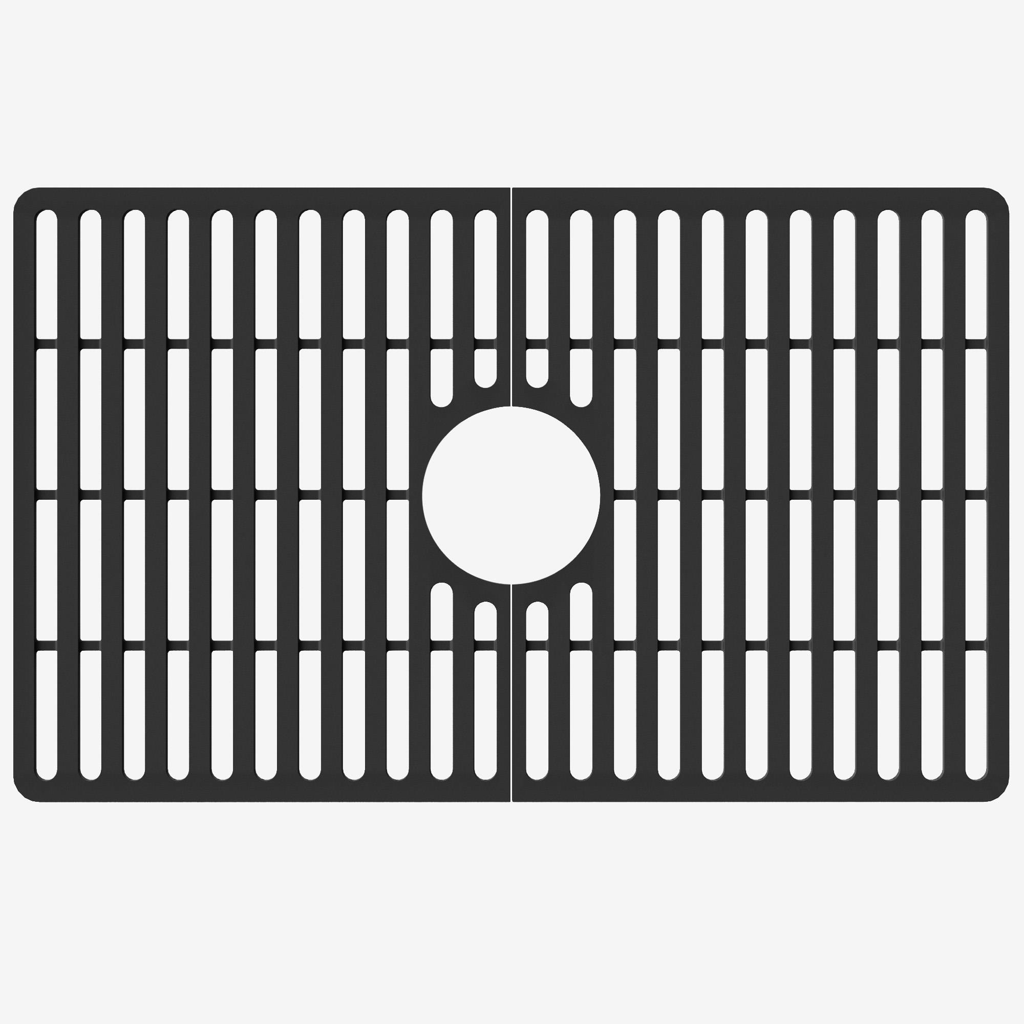 VIGO VGSG2616MB 16.5-in x 27-in Center Drain Silicone Sink grid