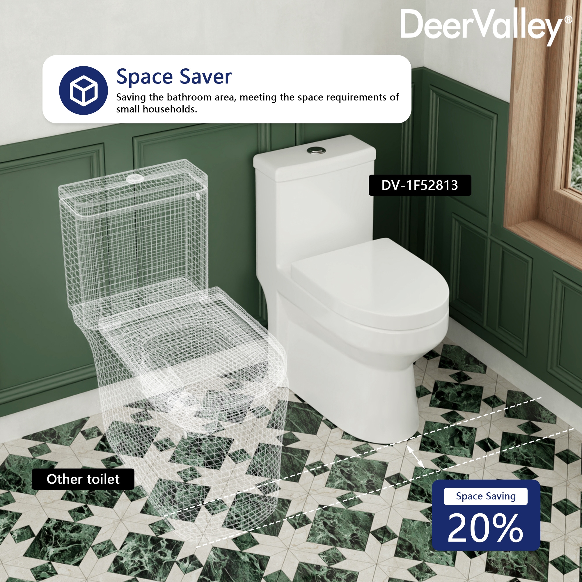 DeerValley DV-1F52813 toilets - View #3