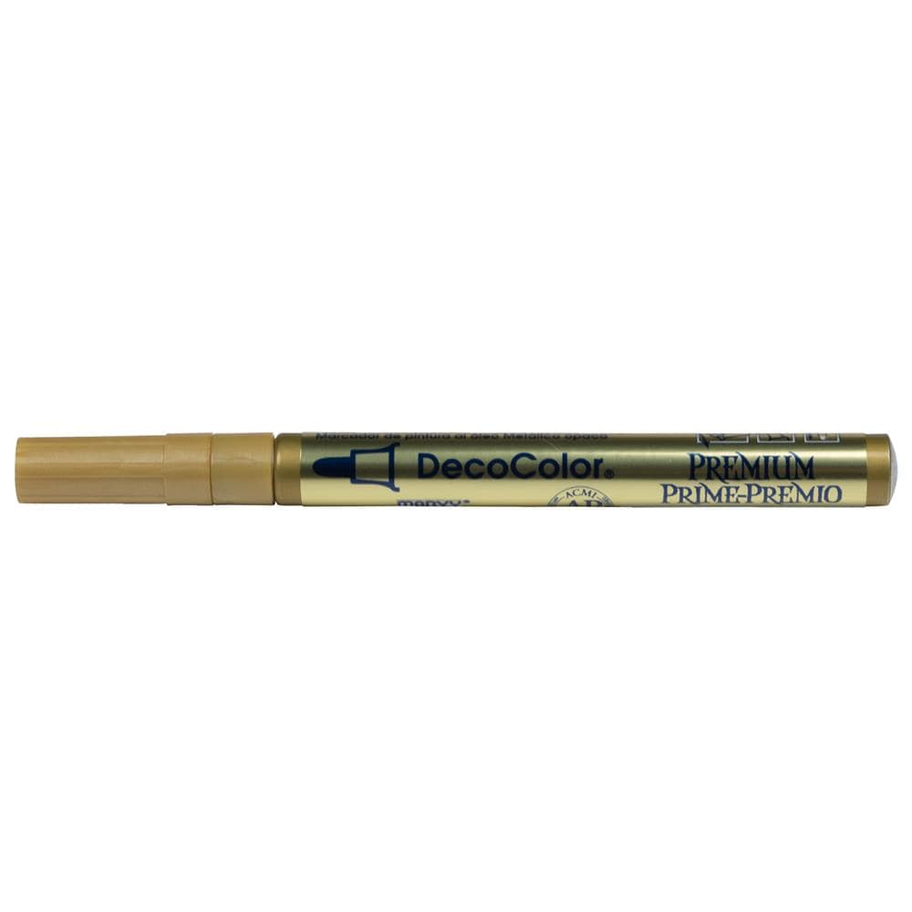 DecoColor Premium Paint Marker - Gold Fine Tip