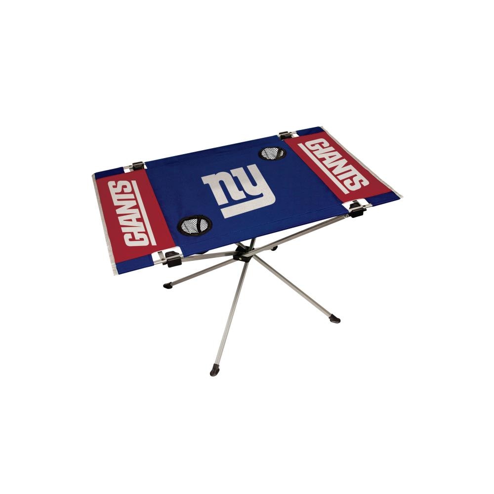 New York Giants Rawlings Tailgate Canopy Tent, Table, & Chairs Set