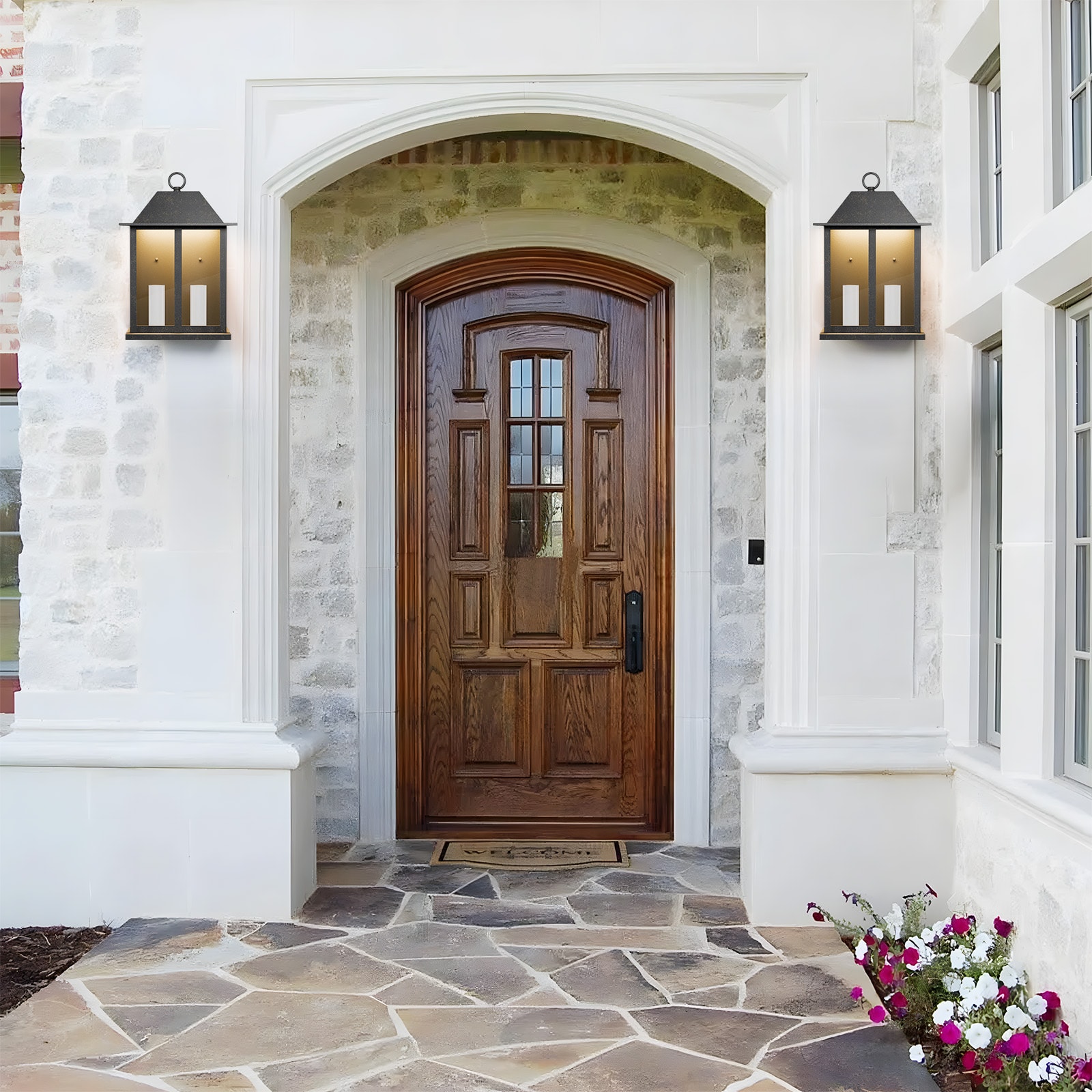 LamQee 06FTL0285BBK Outdoor-Wall-Lighting - View #8