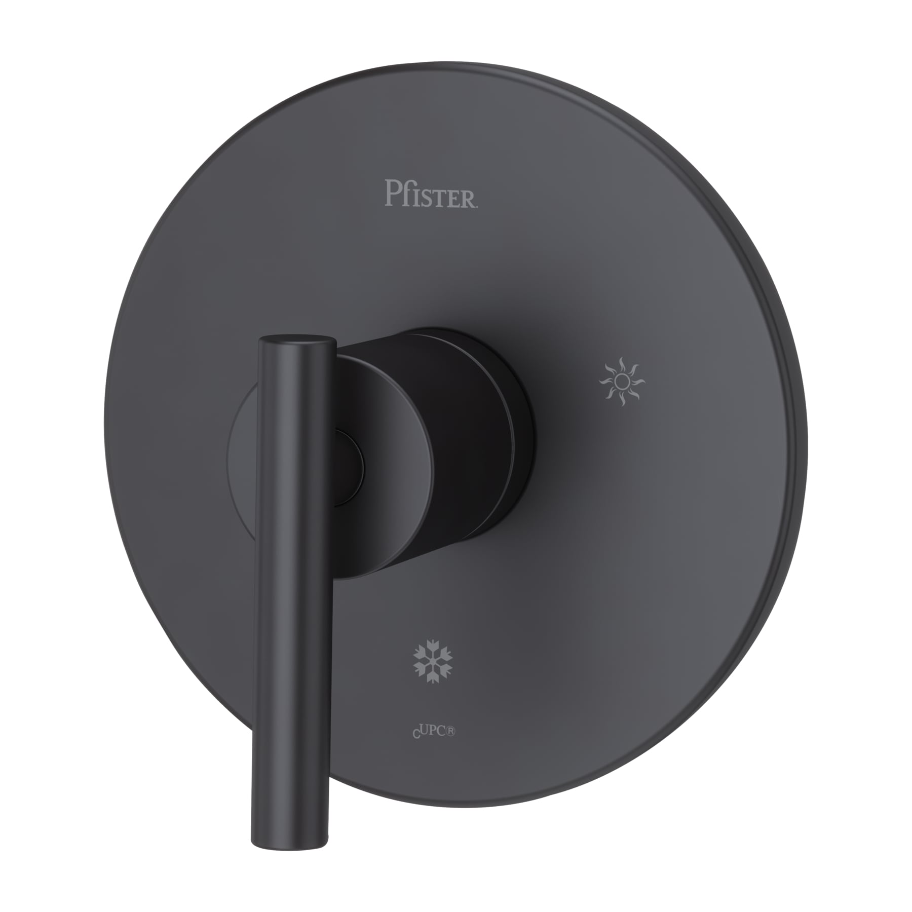 Pfister R89-1NCB Contempra Matte Black 6.9375-Inches Universal Bathtub/Shower Diverter 6.9375-Inches -ID