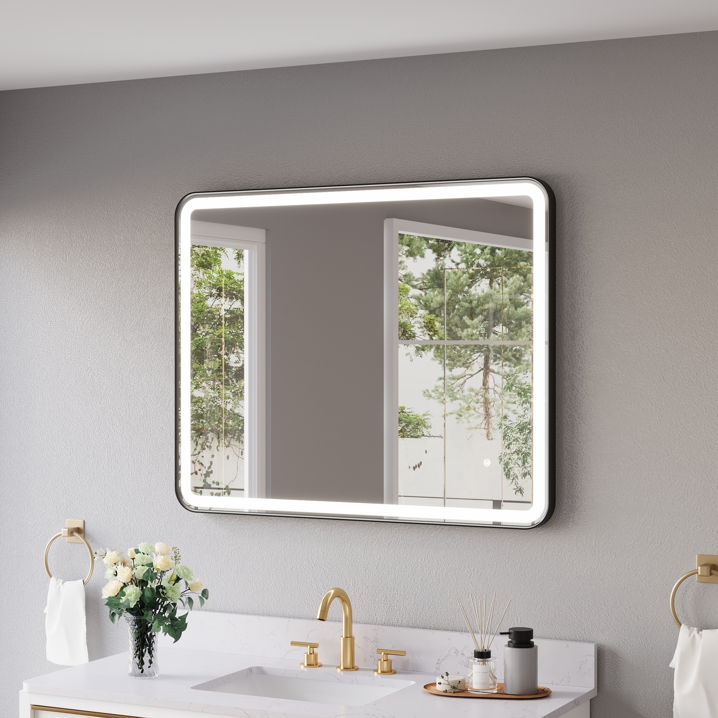 CALVON RC9-4032MB Framed-Bath-Mirrors - View #5