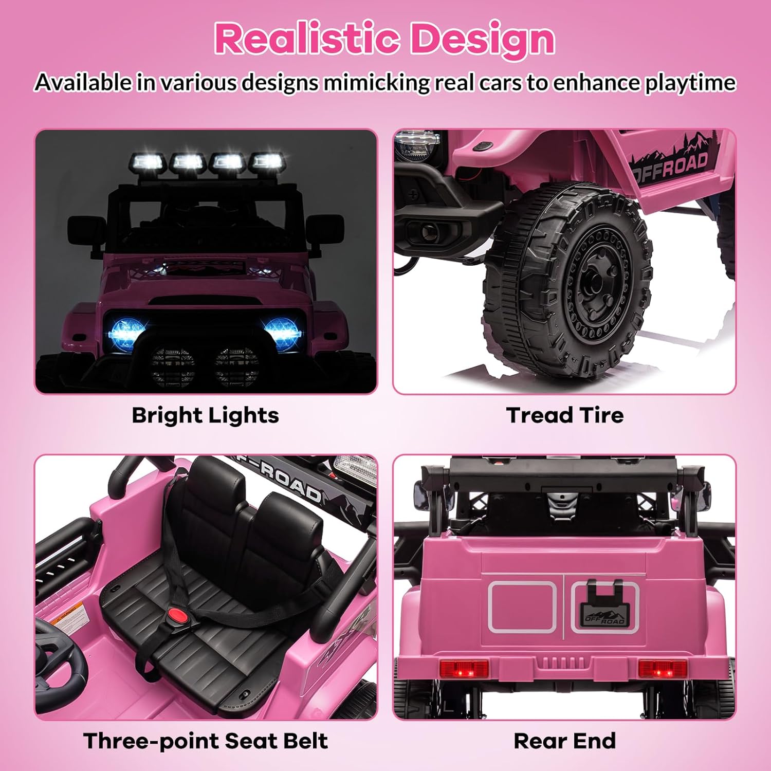 Der Rose RIDE ON CAR-002665 Play-Toys - View #2
