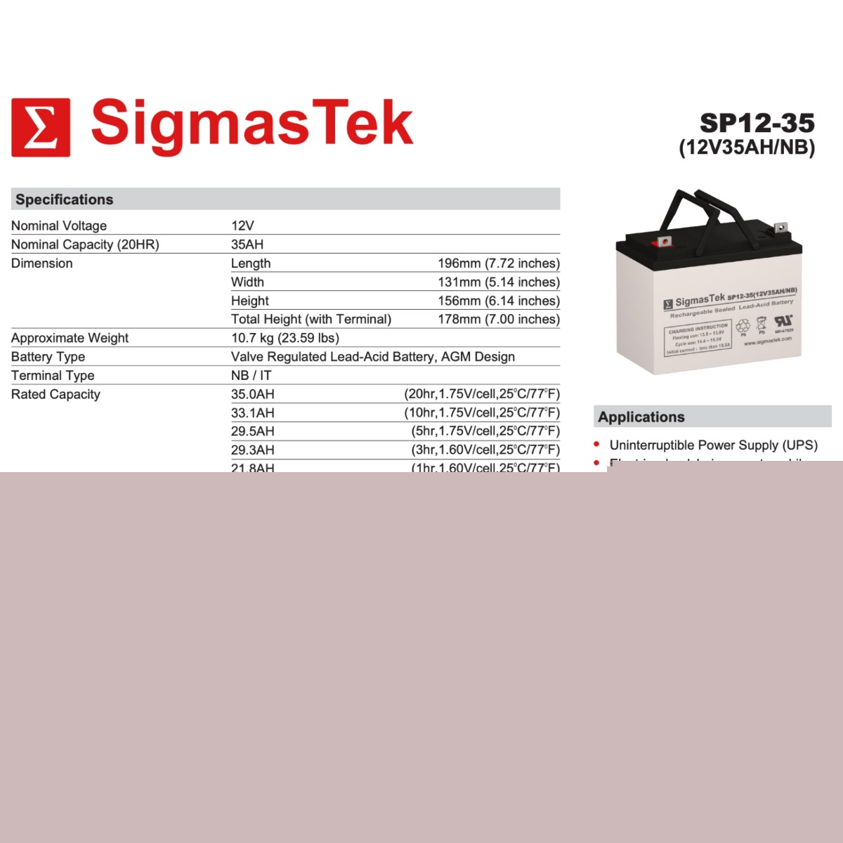 SigmasTek 652029349006 Device-Replacement-Batteries - View #3