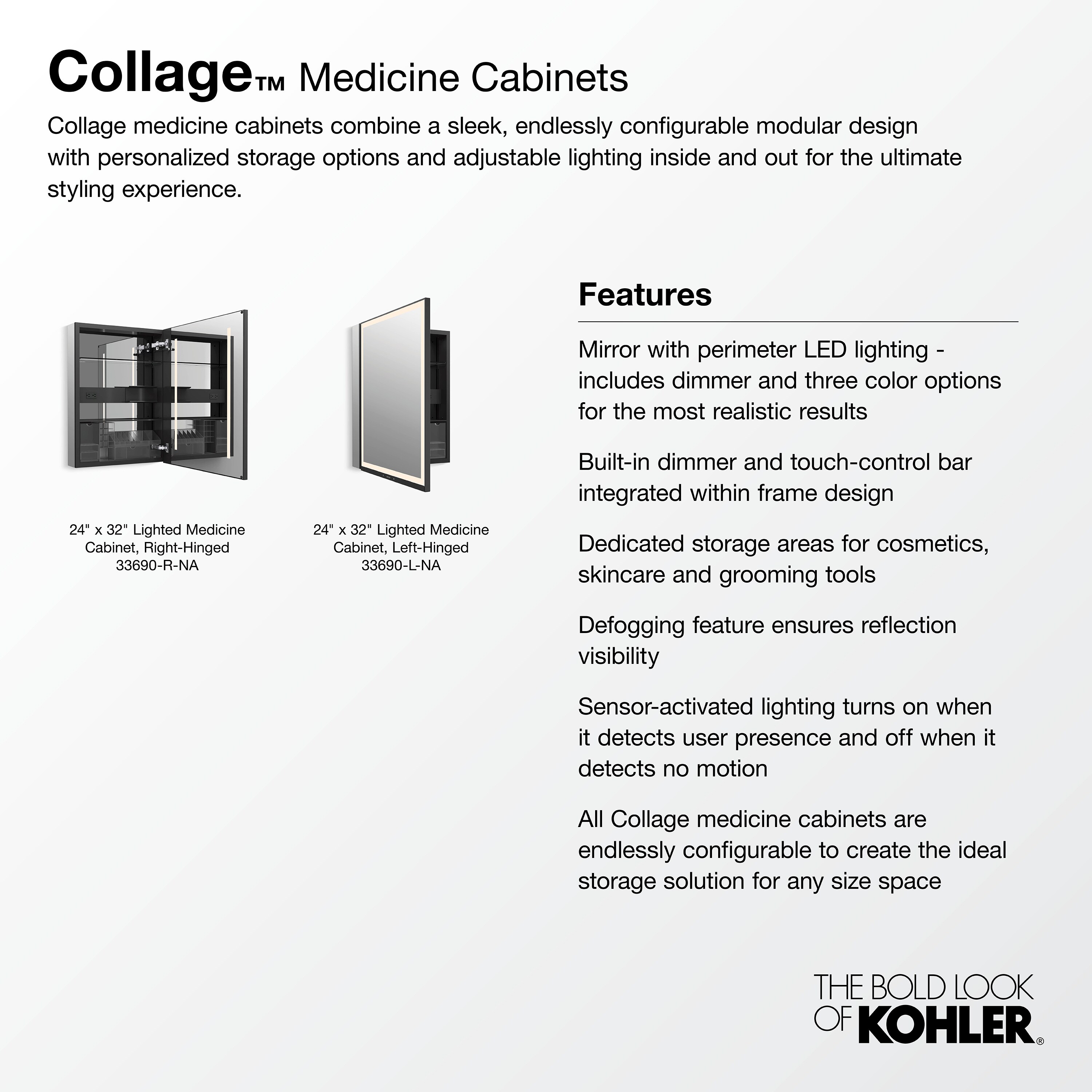 KOHLER 33690-L-NA Bathroom-Medicine-Cabinets - View #6