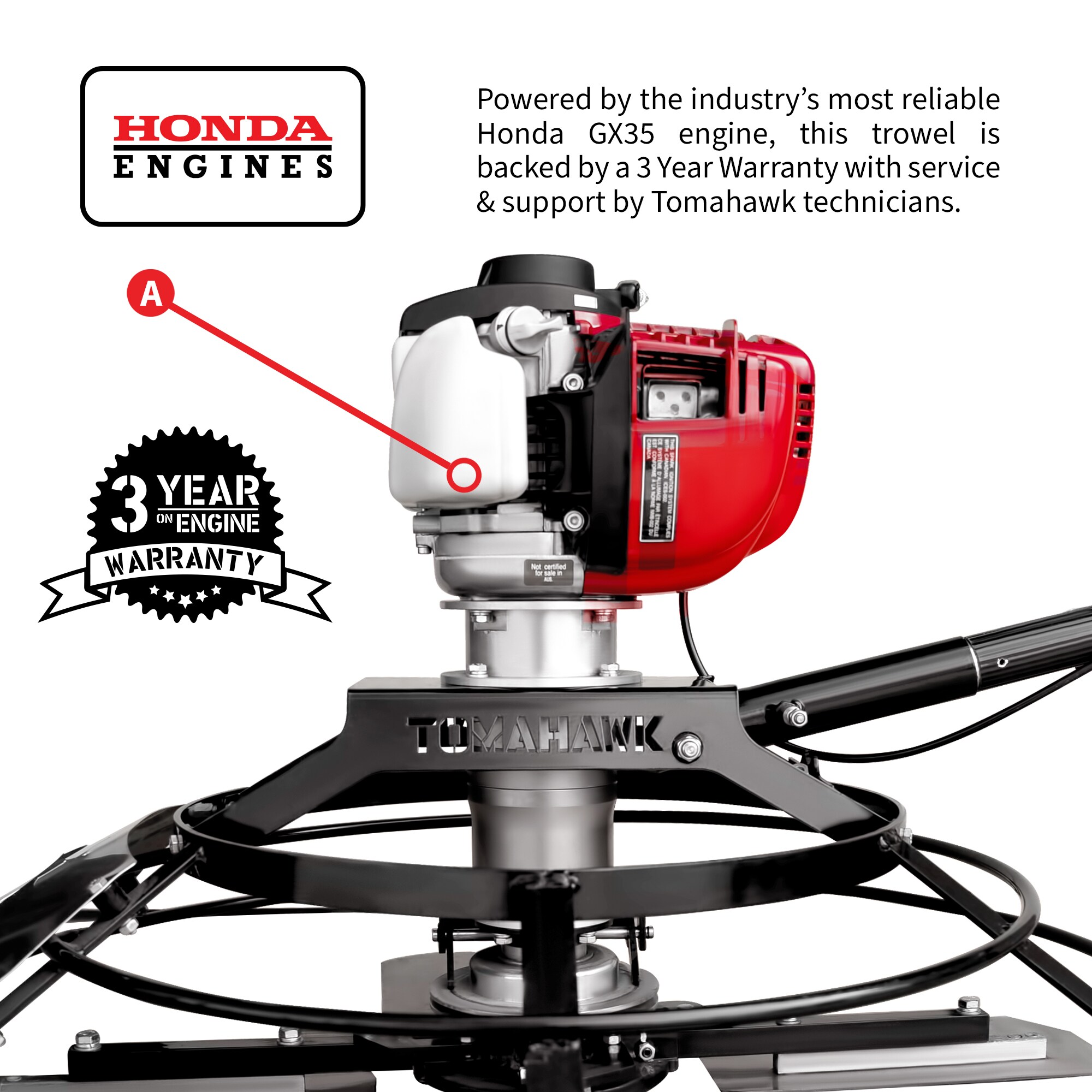 Tomahawk Power JXPT30H Power-Trowels - View #4