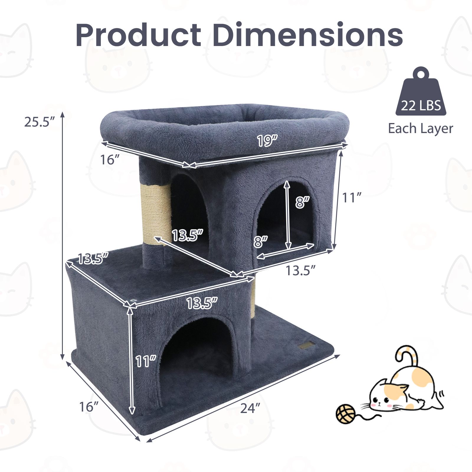 Slickblue D-CO-RG48401VP Cat-Trees - View #3