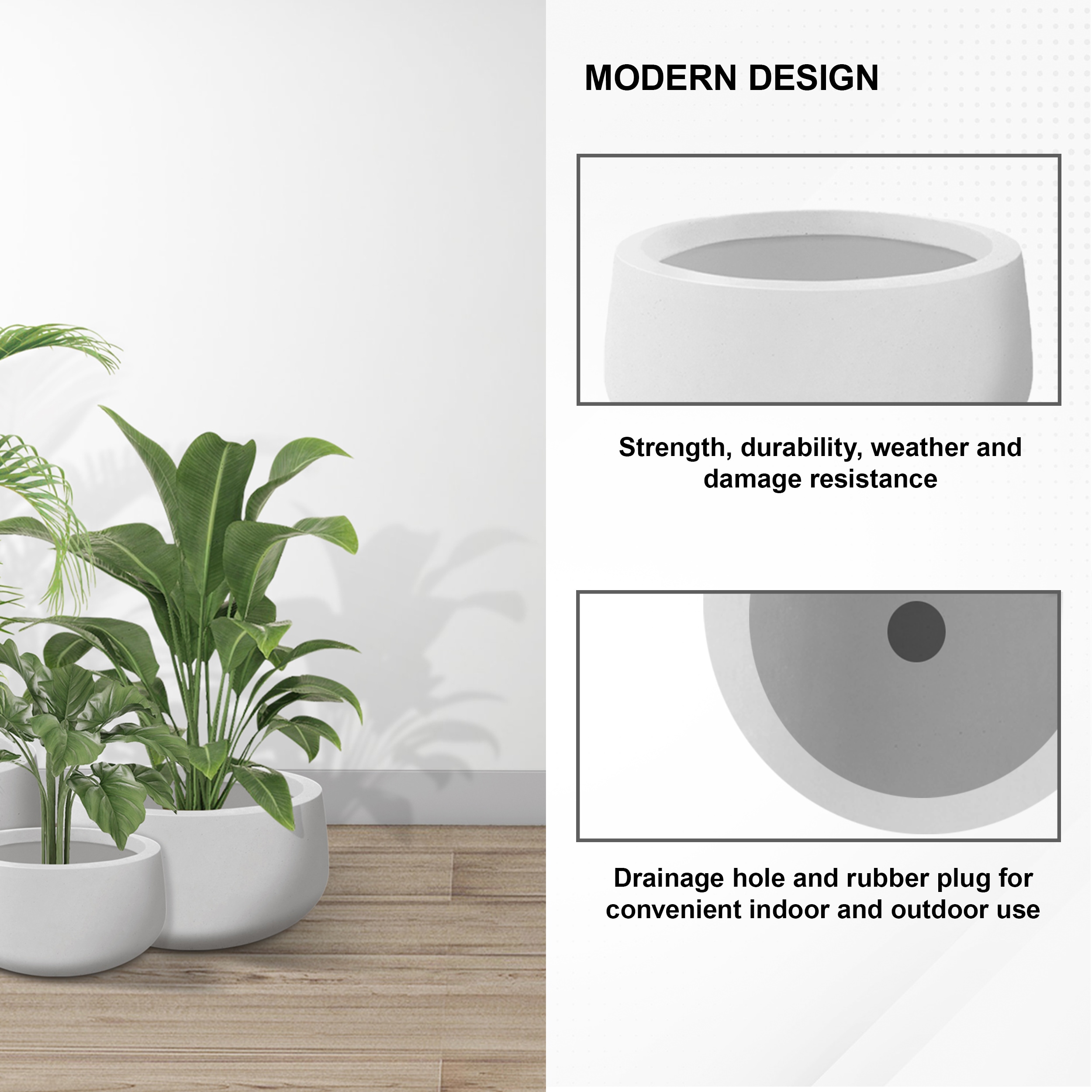 PLANTARA PA051S3-8011 Planter-Window-Box - View #3