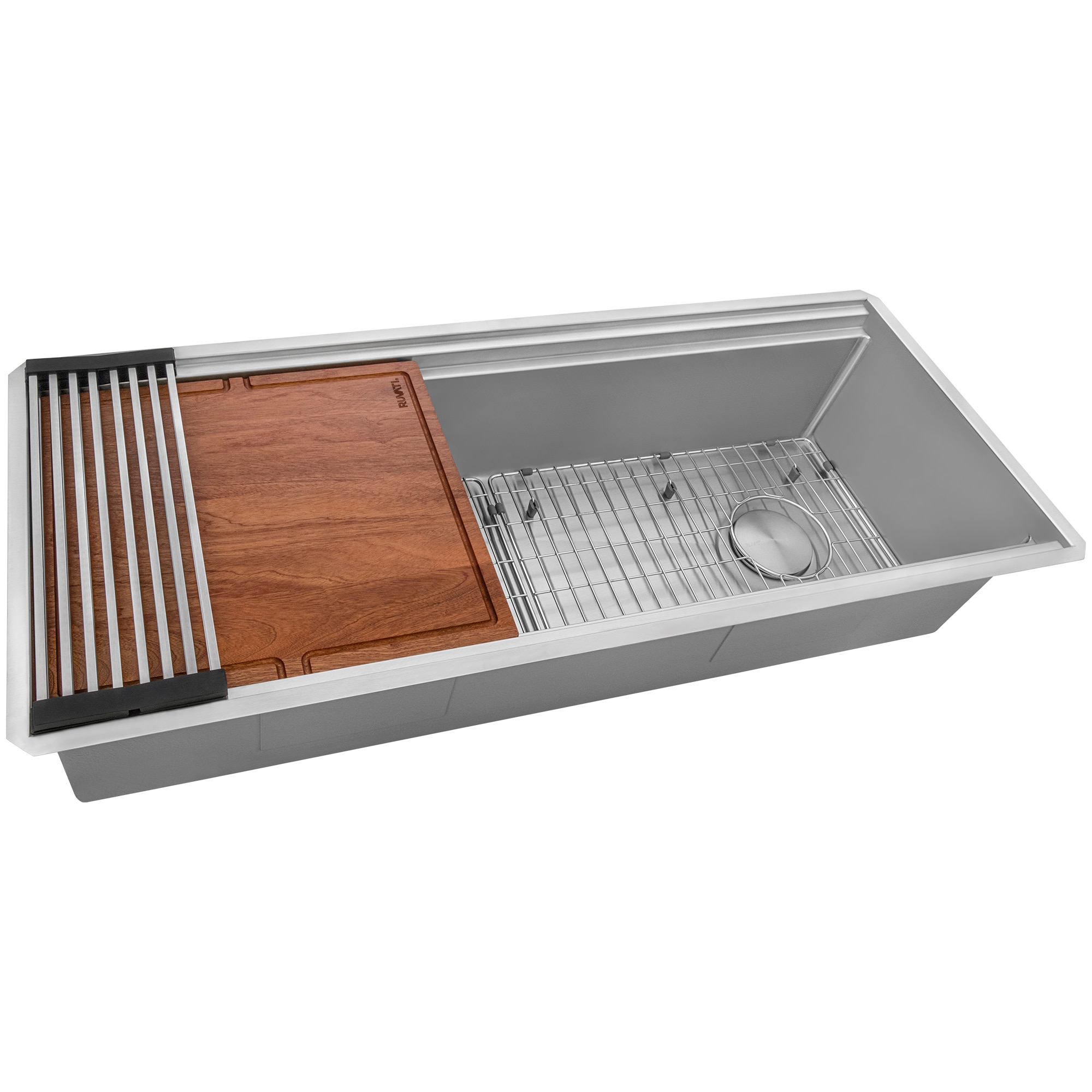 Ruvati RVH6333ST Kitchen-Sinks - View #2