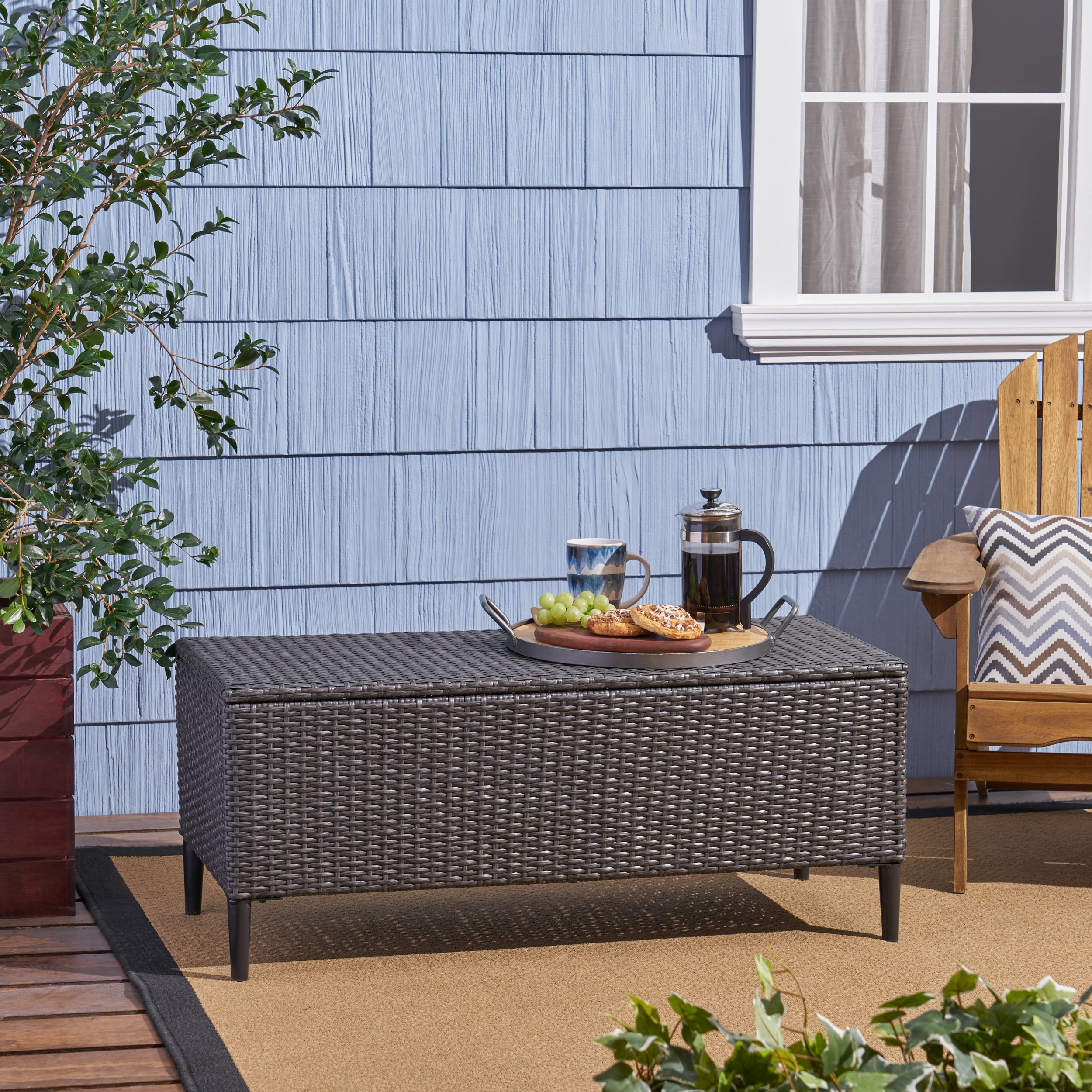 ModernLuxe L3P-62262.00GRY bench - View #3
