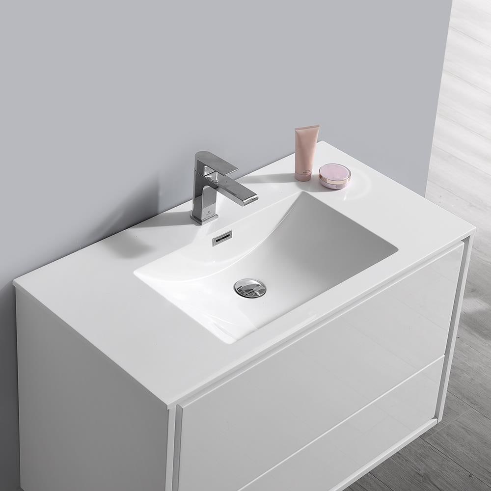 Fresca FVN9236WH Bath-Vanity-Combo - View #4