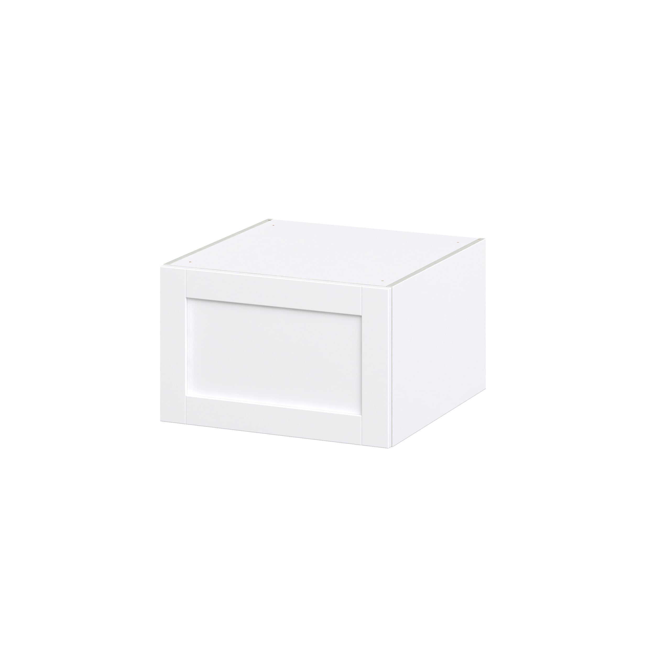 Hugo&Borg DSWLU241524-RM Rosemont 24-in W x 15-in H x 24-in D Glacier White Wall Fully assembled Cabinet (Recessed Panel Shaker)