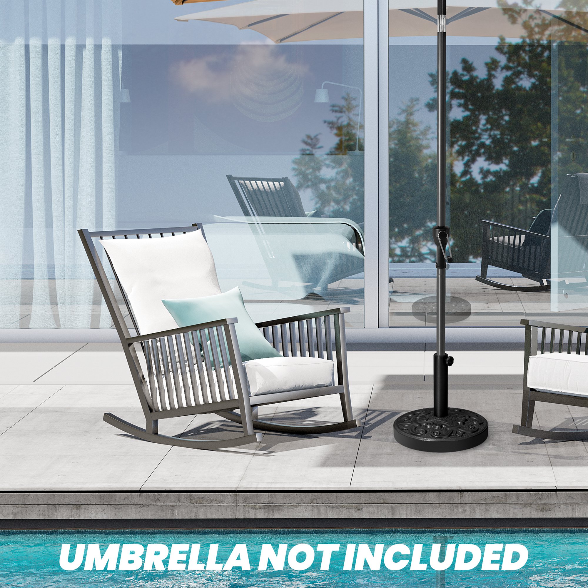 Crestlive Products CL-UB010BLK Umbrella-Bases - View #7