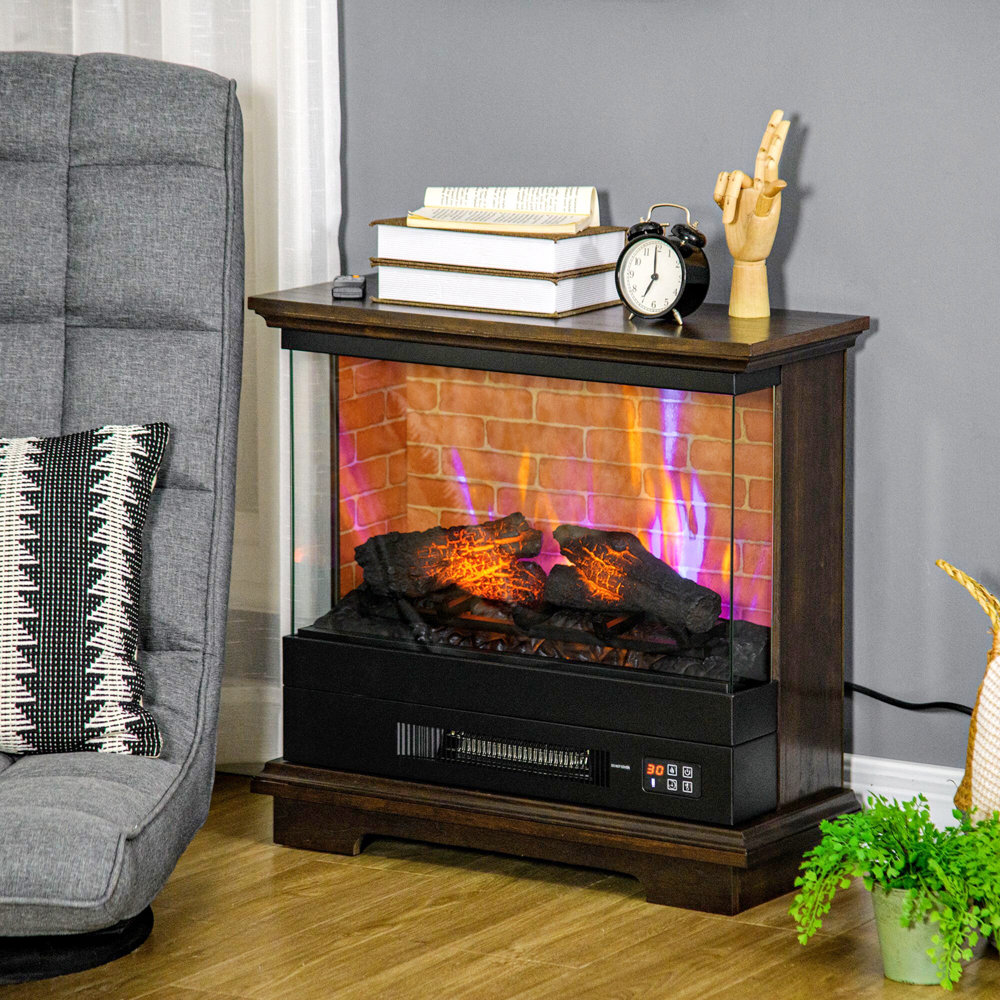 HomCom 820-381V80DR Electric-Fireplaces - View #2