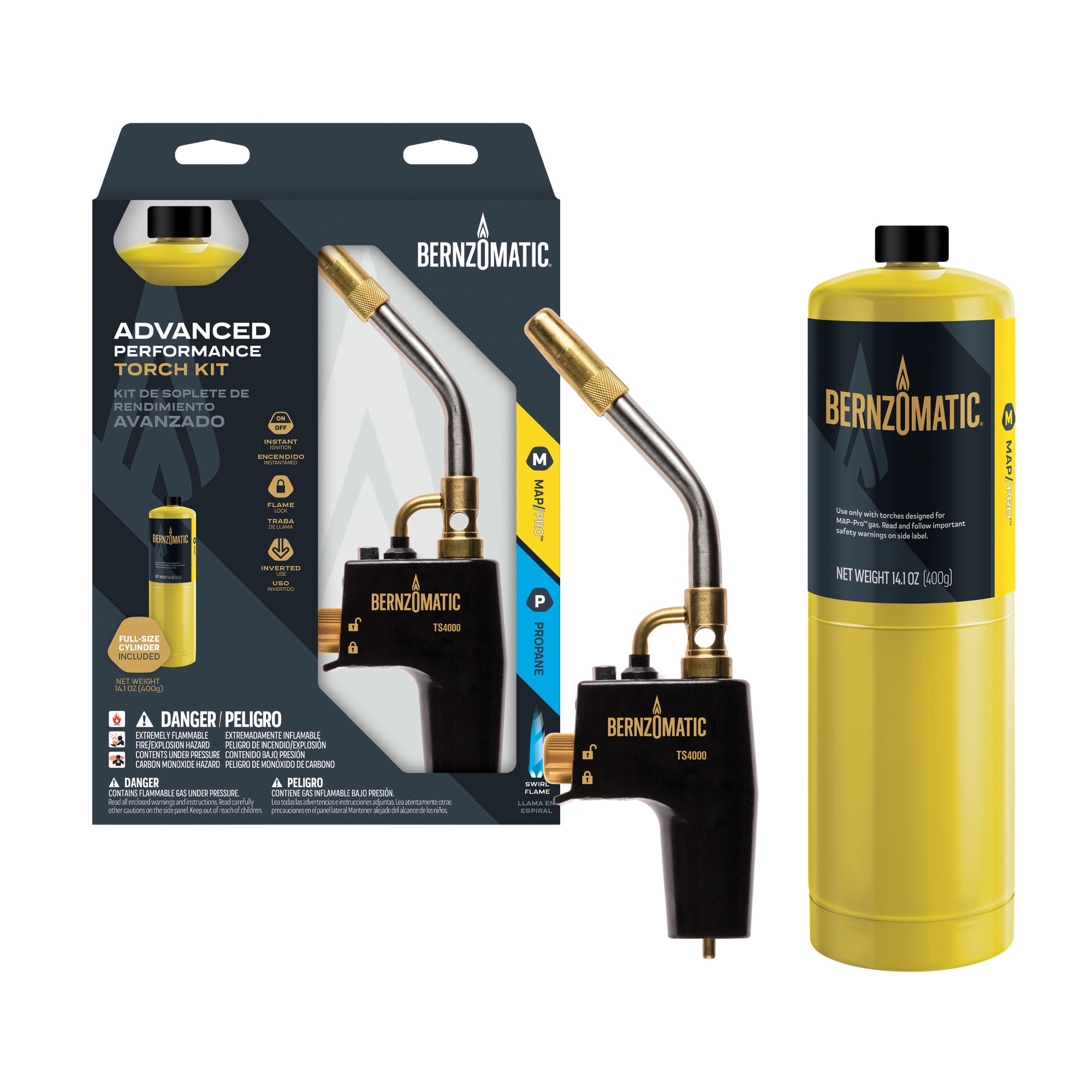 BernzOmatic Soldering and Brazing Propylene Torch Kit (14.1-oz) at