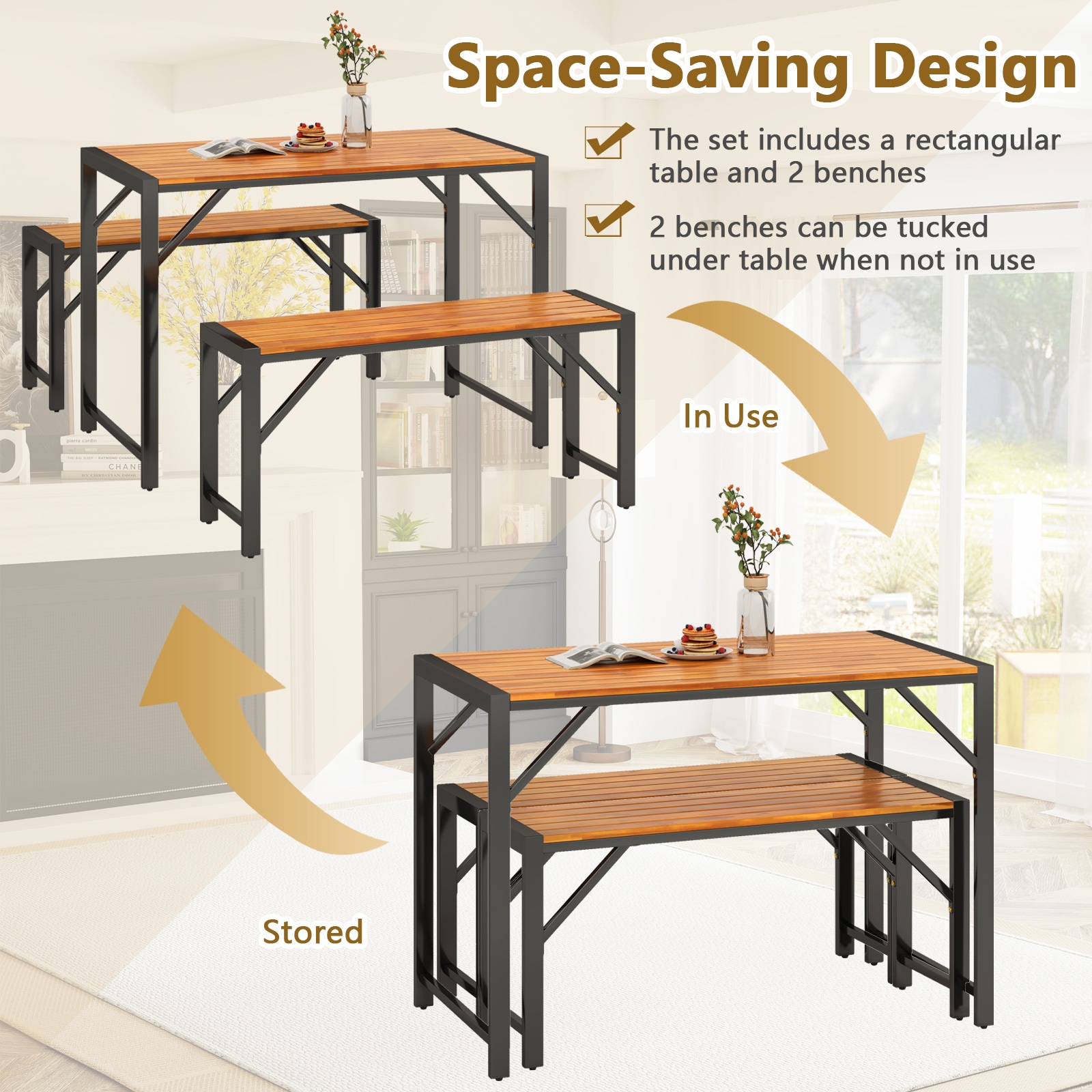 LIVIZA OUJ72991 Patio-Dining-Sets - View #4