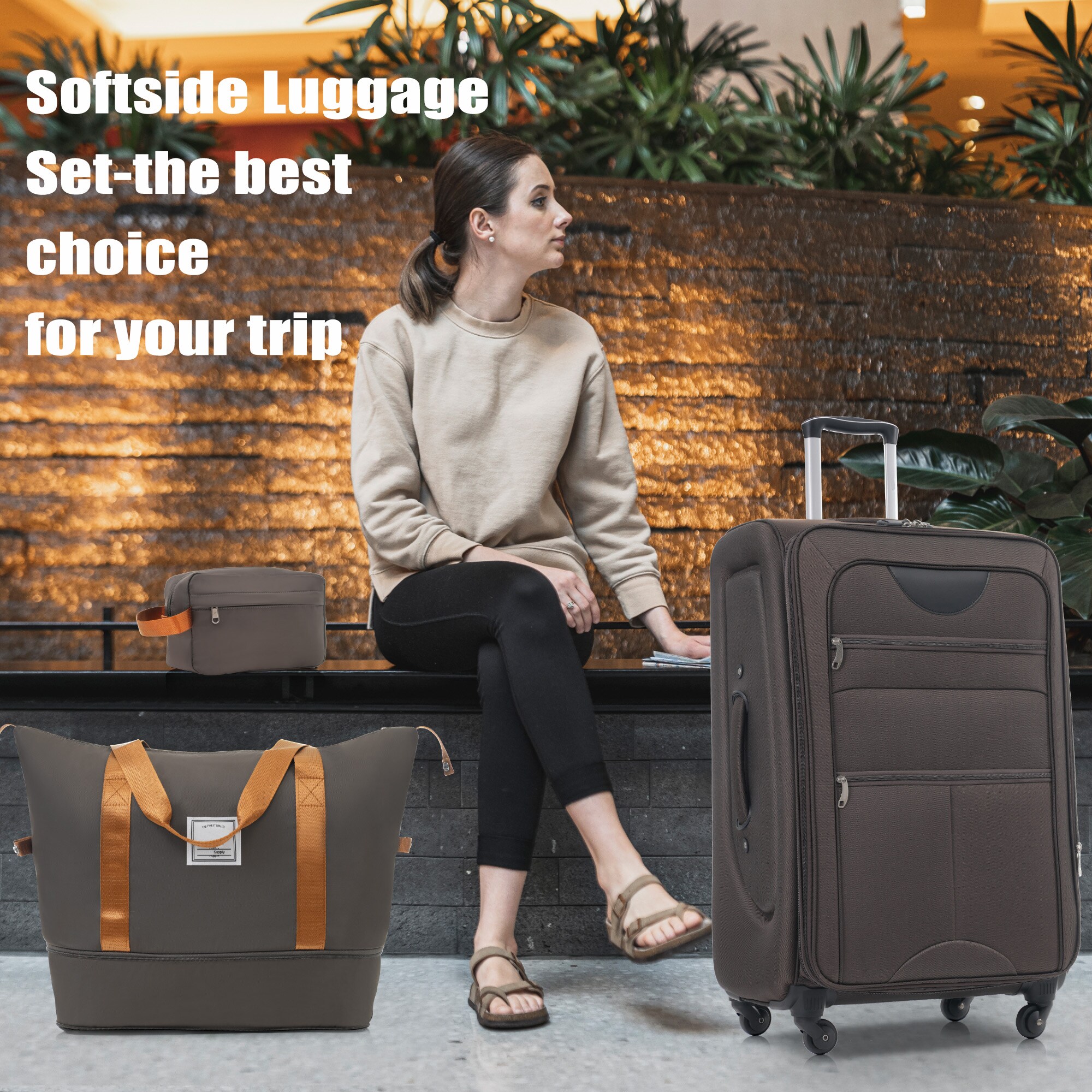 ModernLuxe L3P-N732P201004E Luggage-And-Luggage-Sets - View #9