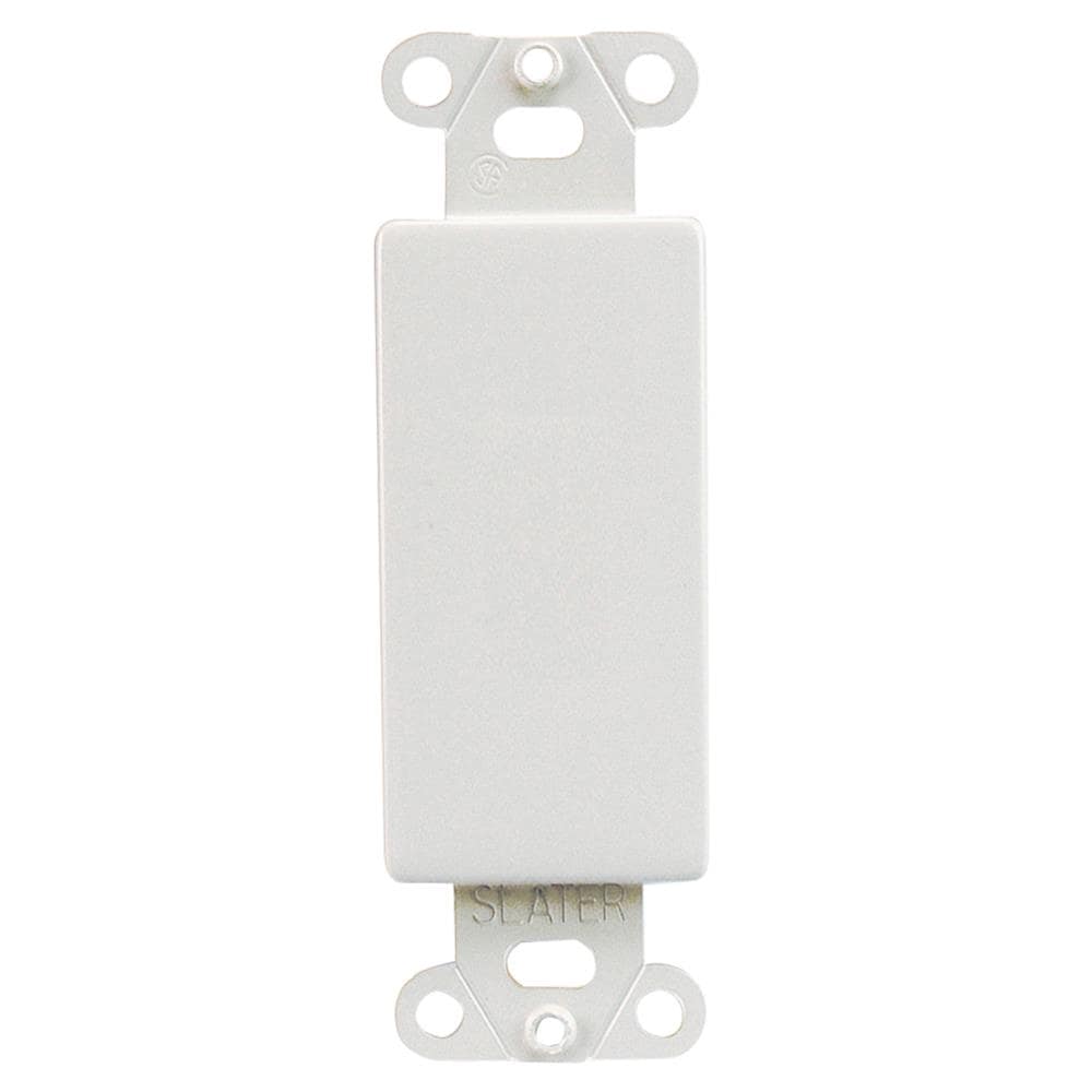 Legrand 326WCC10 Pass Seymour 1 -Gang Specialty Size White Steel Indoor Decorator Wall Plate