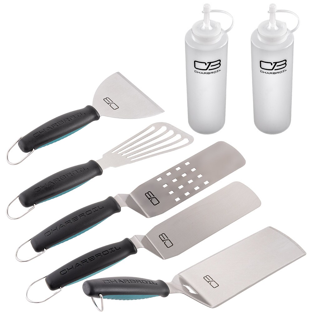 Char Broil 7 Pack Stainless Steel Accessory Kit in the Grilling Tools