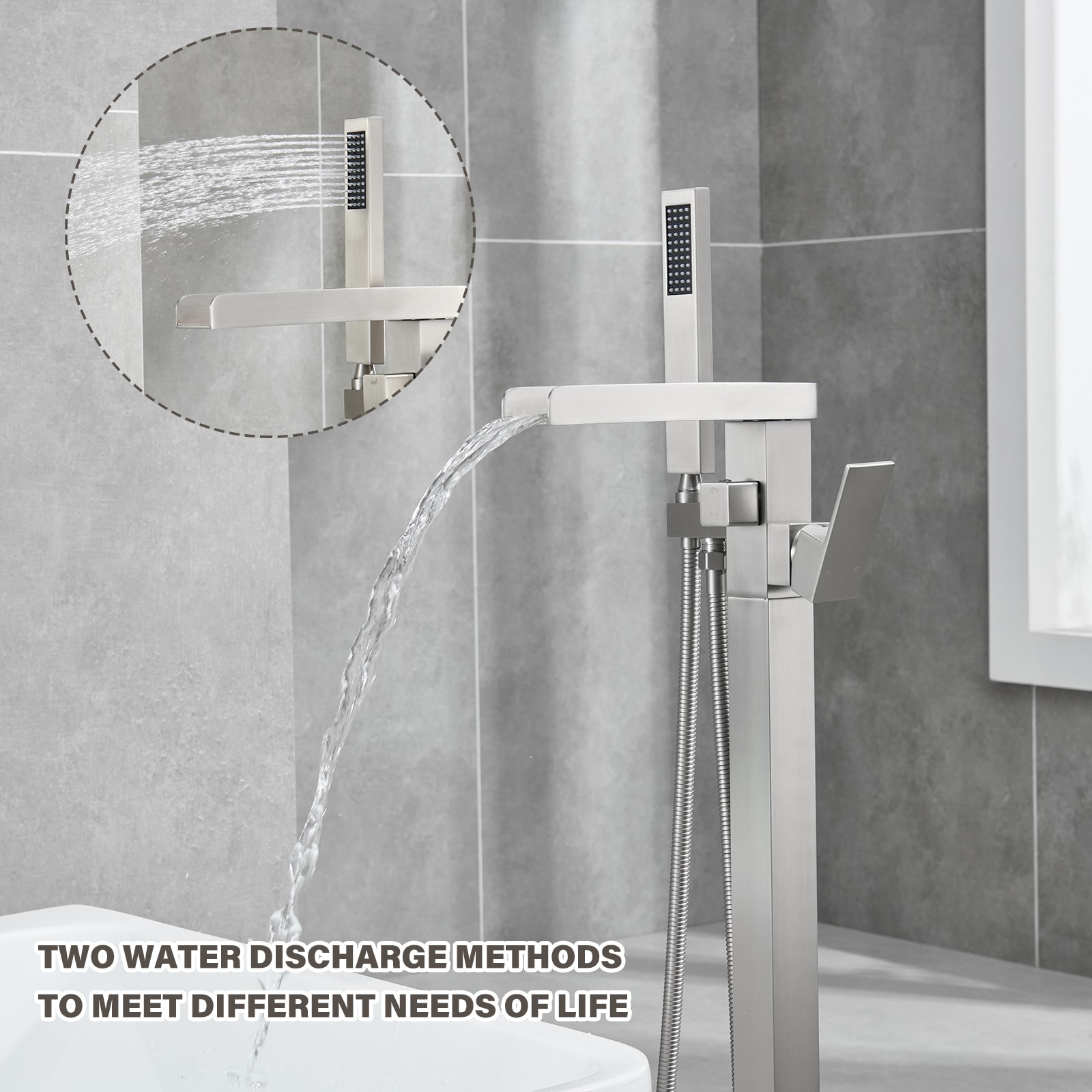 Flynama XY-IS2254N Roman-Tub-Faucets - View #6
