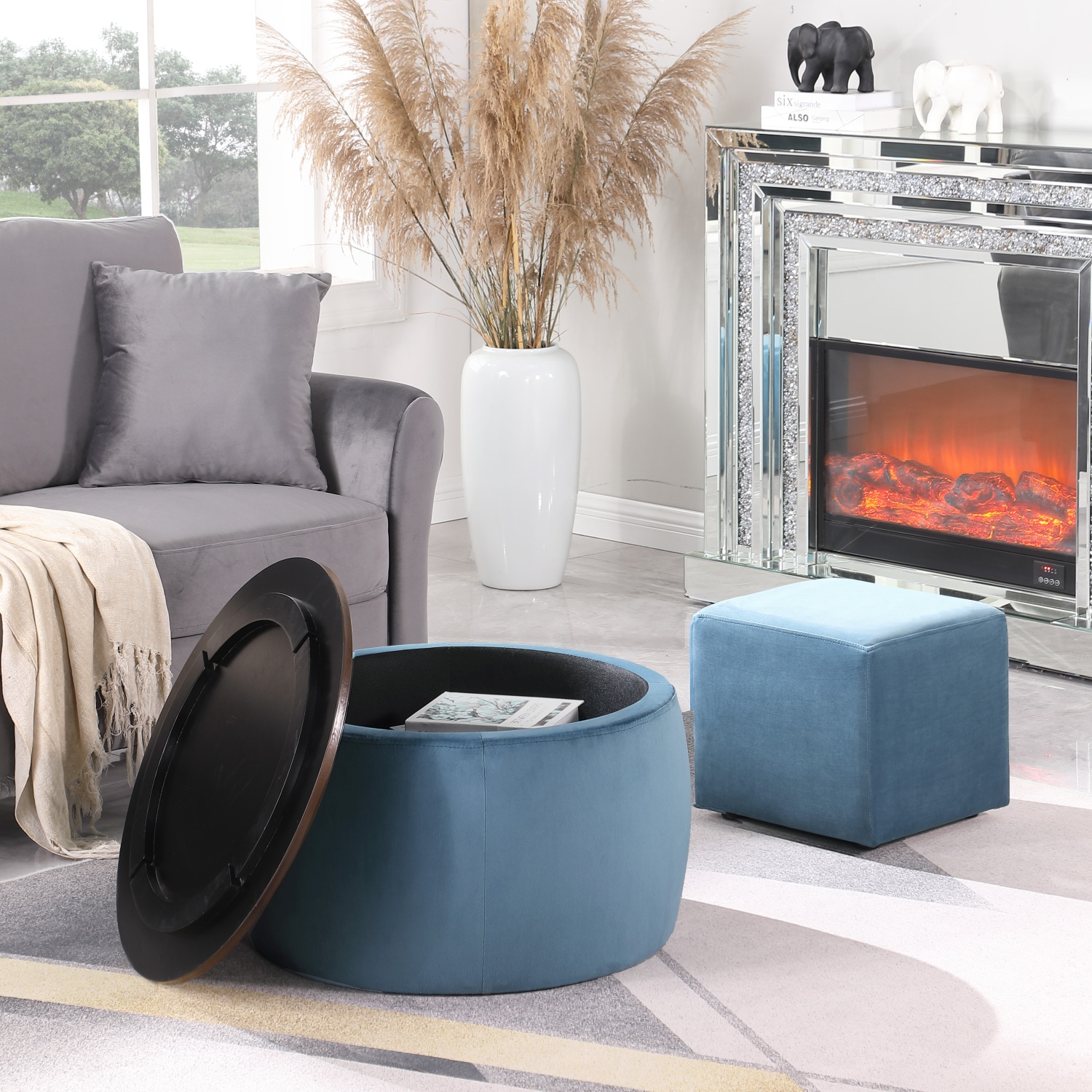 Streamdale Furniture W142065118 Indoor-Ottomans - View #2