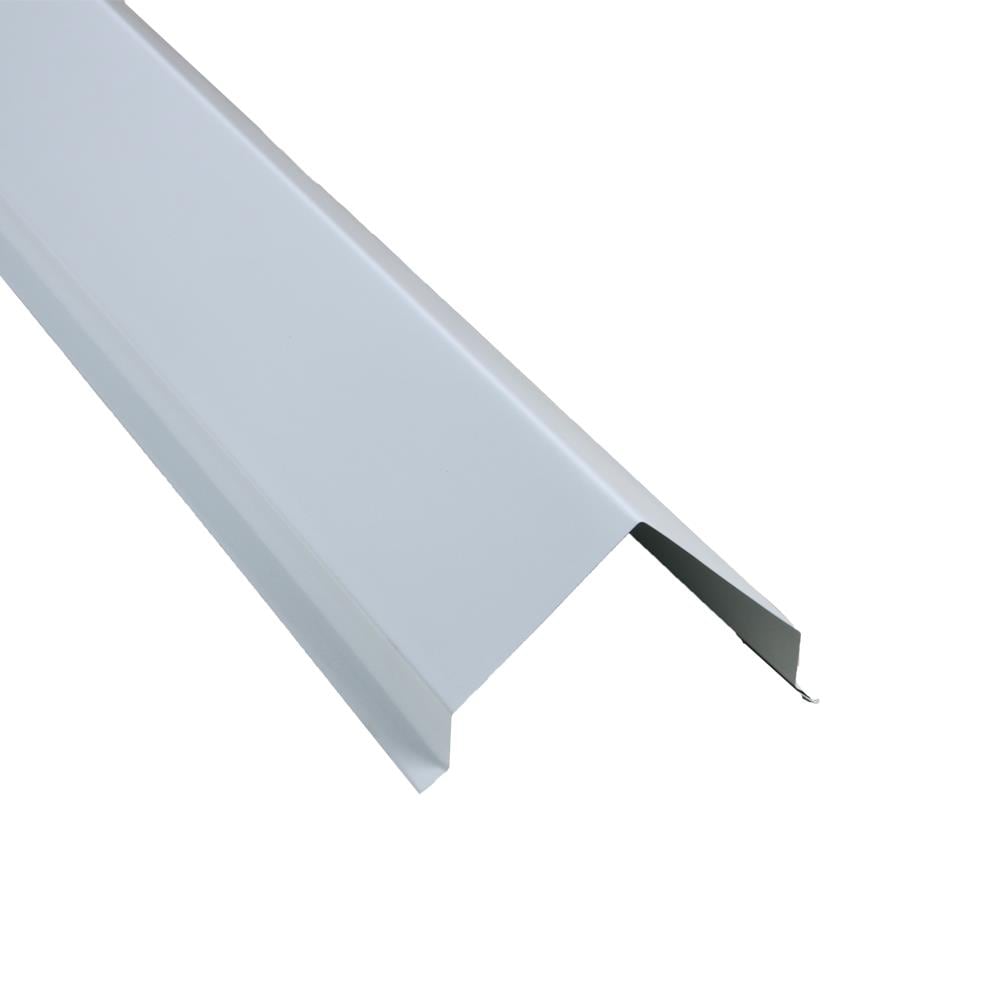 Metal Sales 5.06-in x 126-in White Outside Corner Post Metal Siding Trim in  the Metal Siding Trim department at Lowes.com