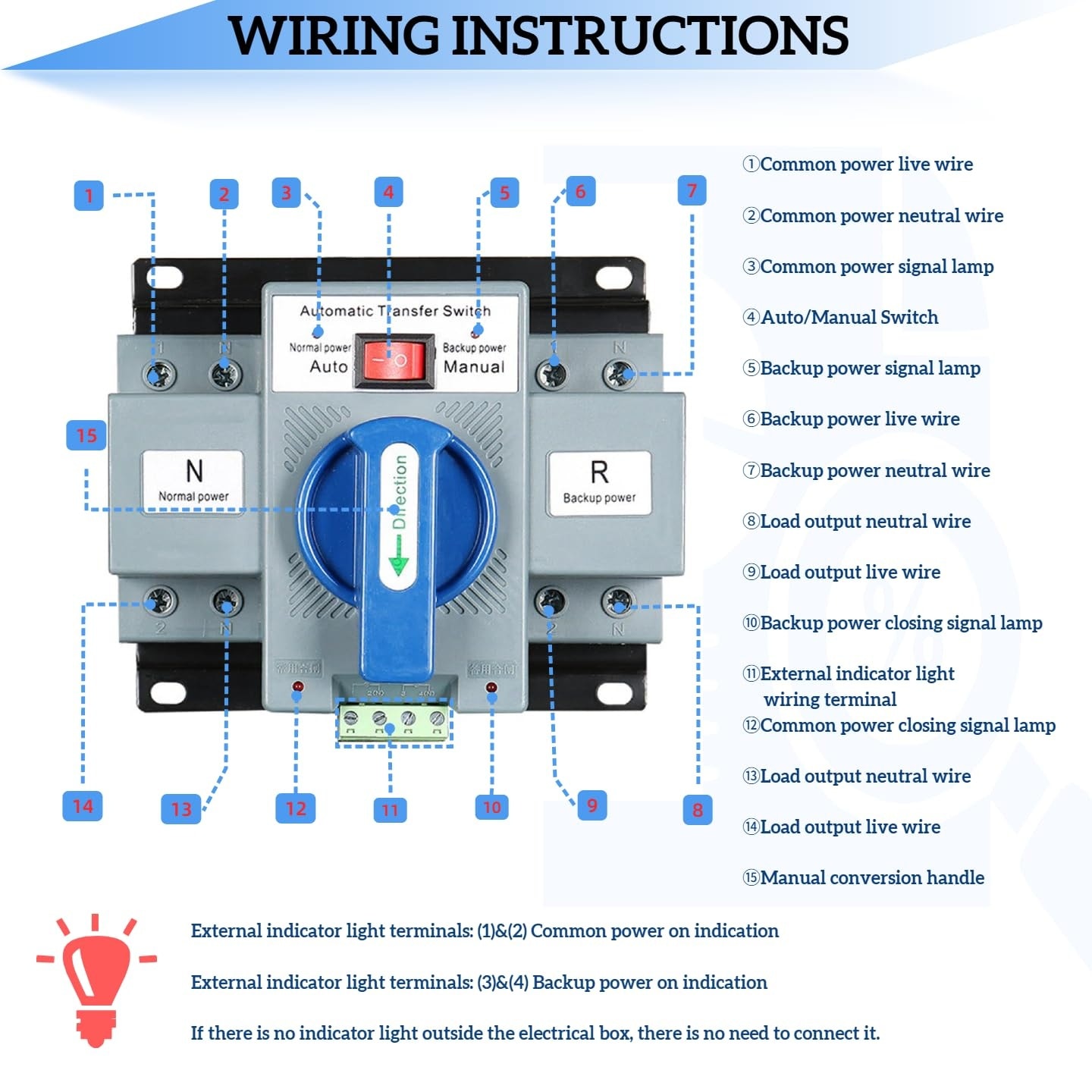 Misopily LMS0604M066 Transfer-Switch-Kit - View #4