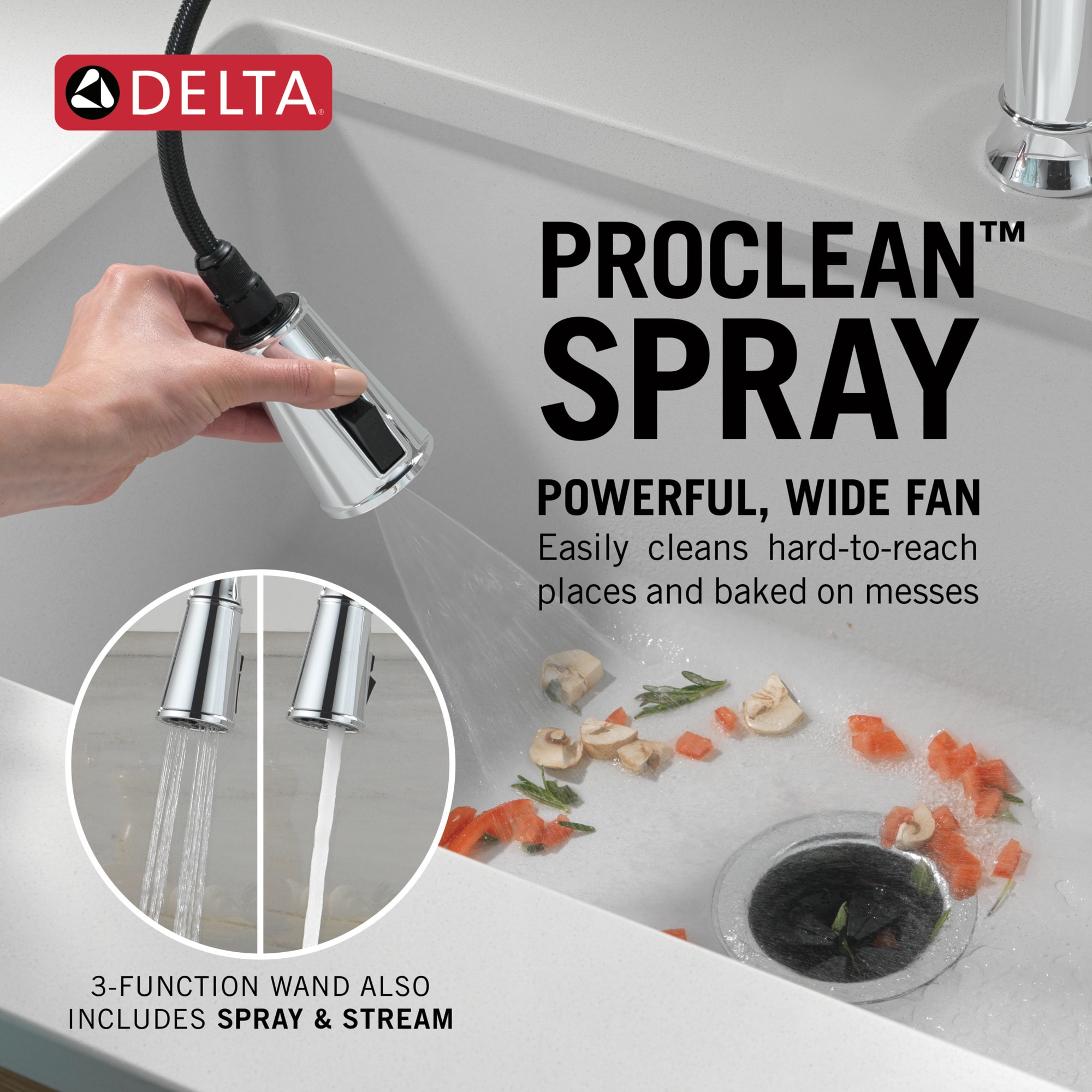 Delta 9184-PR-DST Kitchen-Faucets - View #3