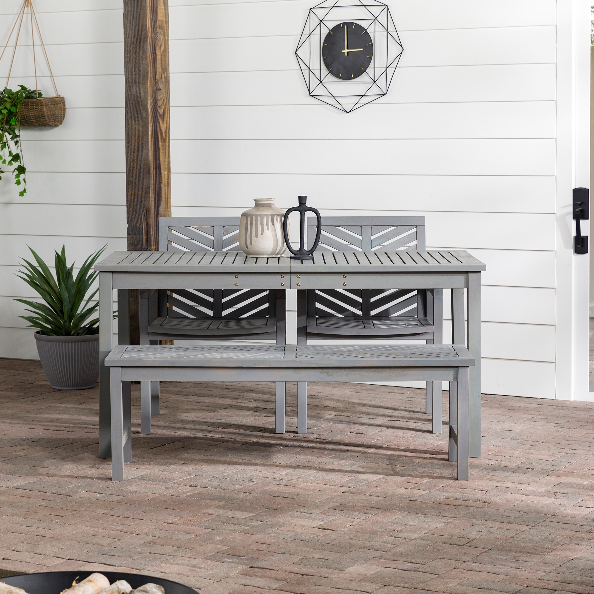 Walker Edison LWW4DGVINGW Patio-Dining-Sets - View #4
