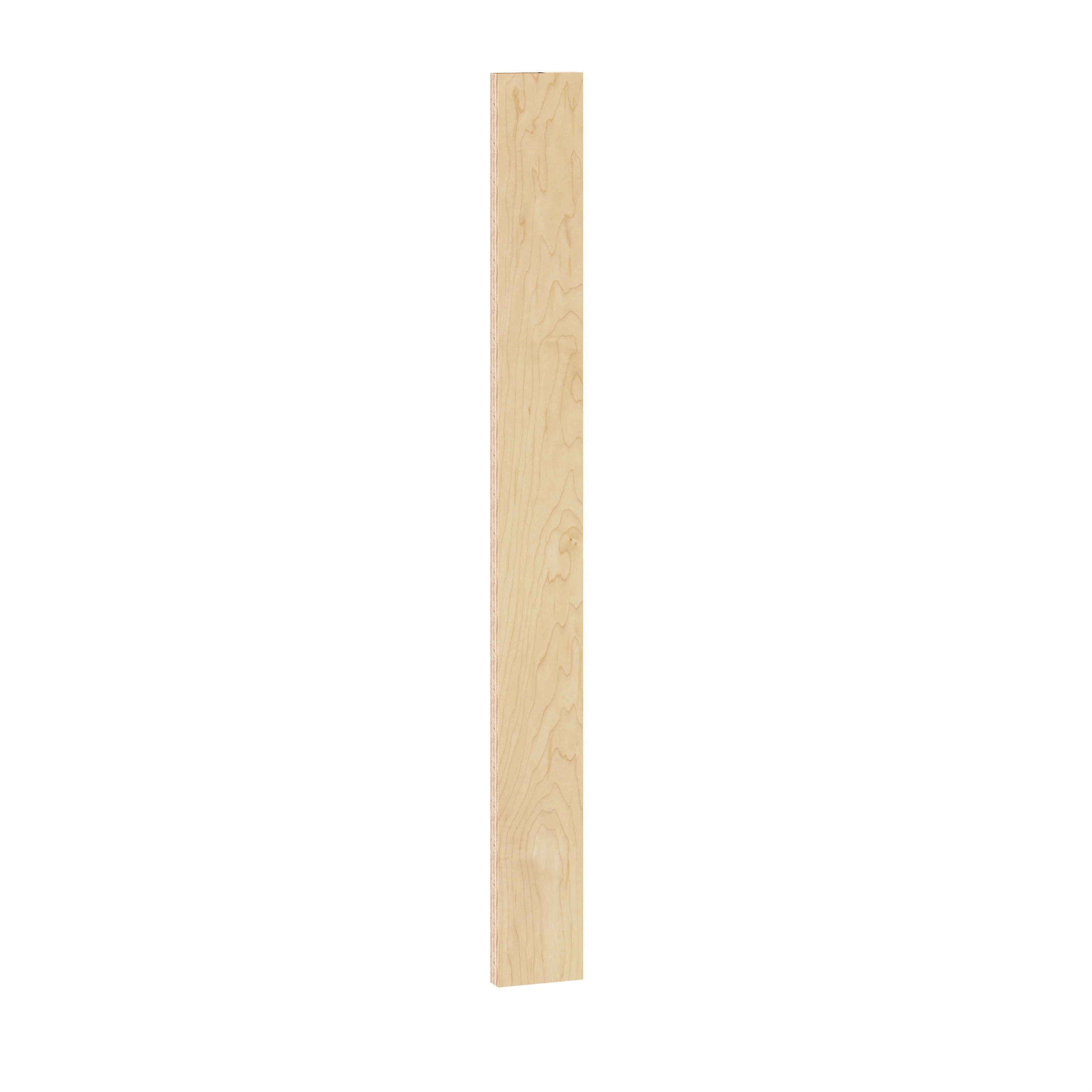 Diamond Express 62J-F330 Cabinet Fill Strip 3-in W x 30-in H x 0.75 D Natural Light Brown Stained